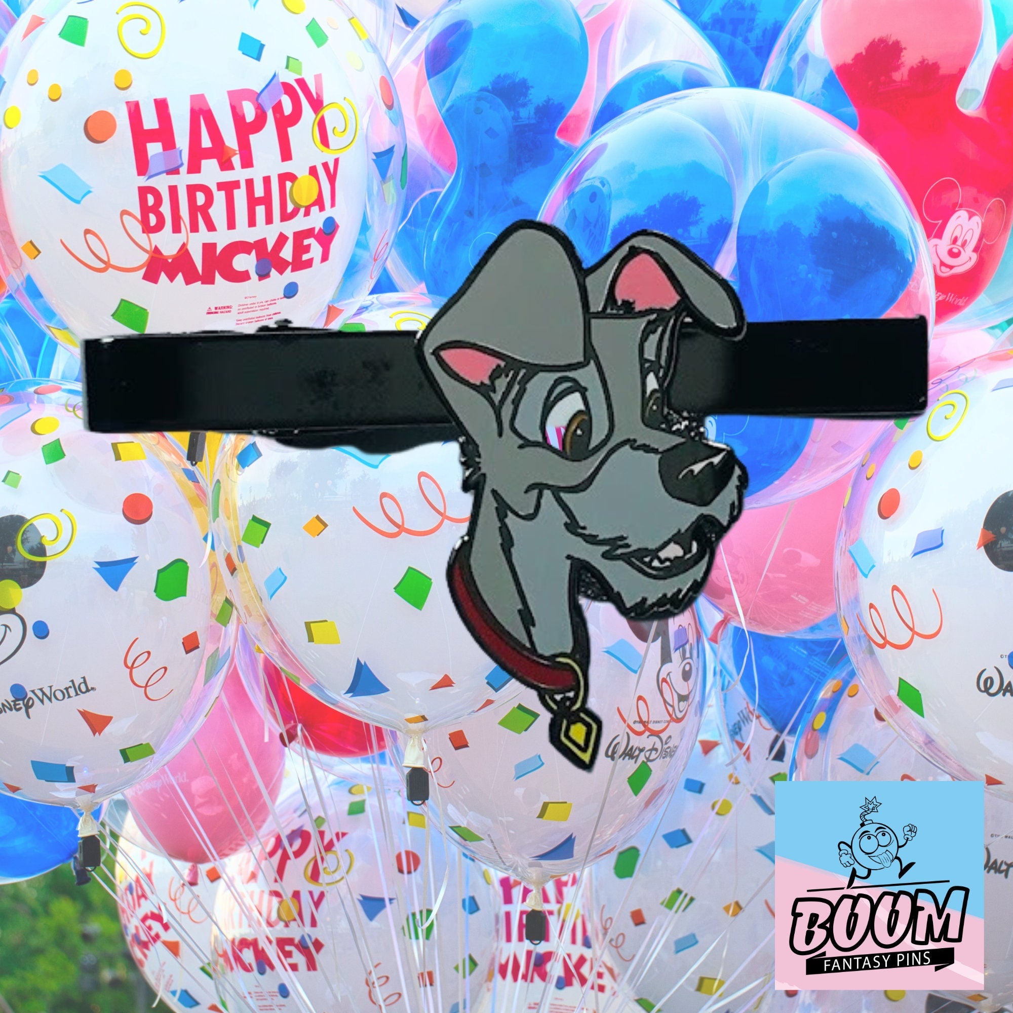 Tie Clip – Tramp from Lady and the Tramp – Disney Fantasy