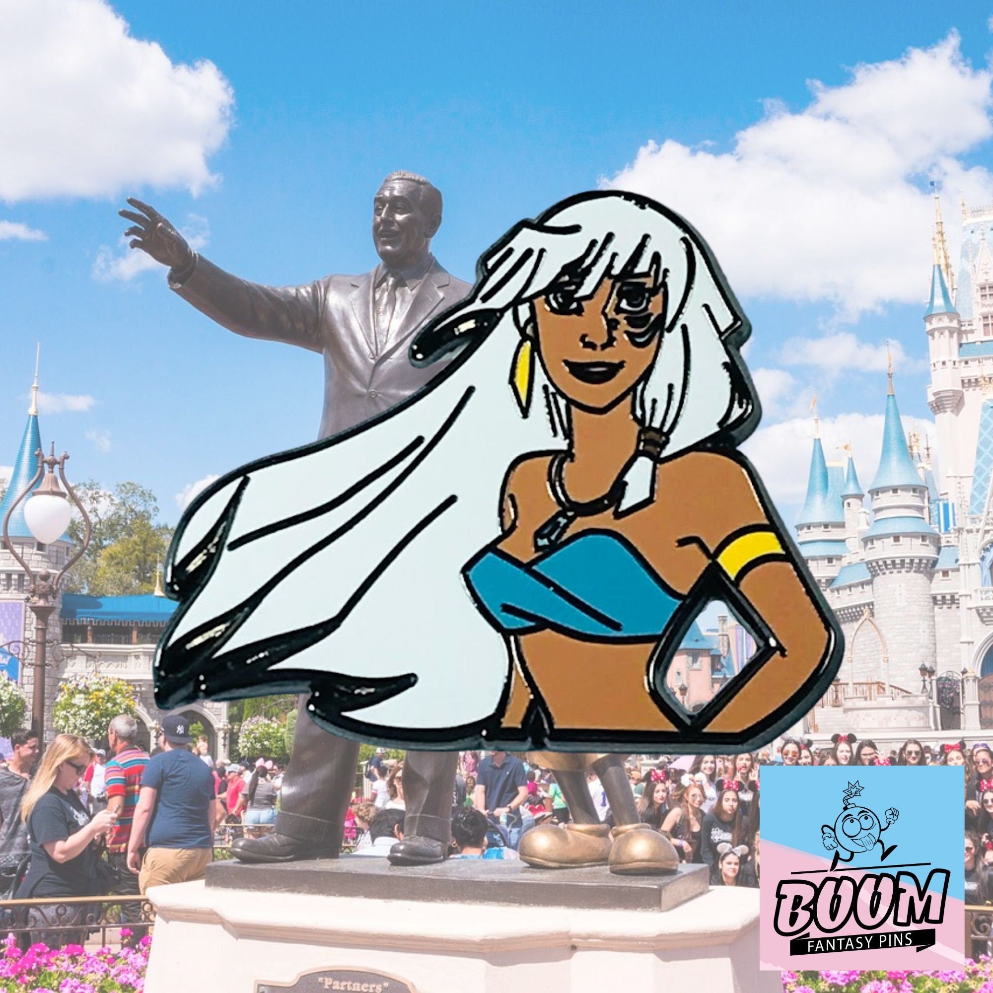 Pin's – Reine Kida d'Atlantide, l'empire perdu – Disney Fantasy