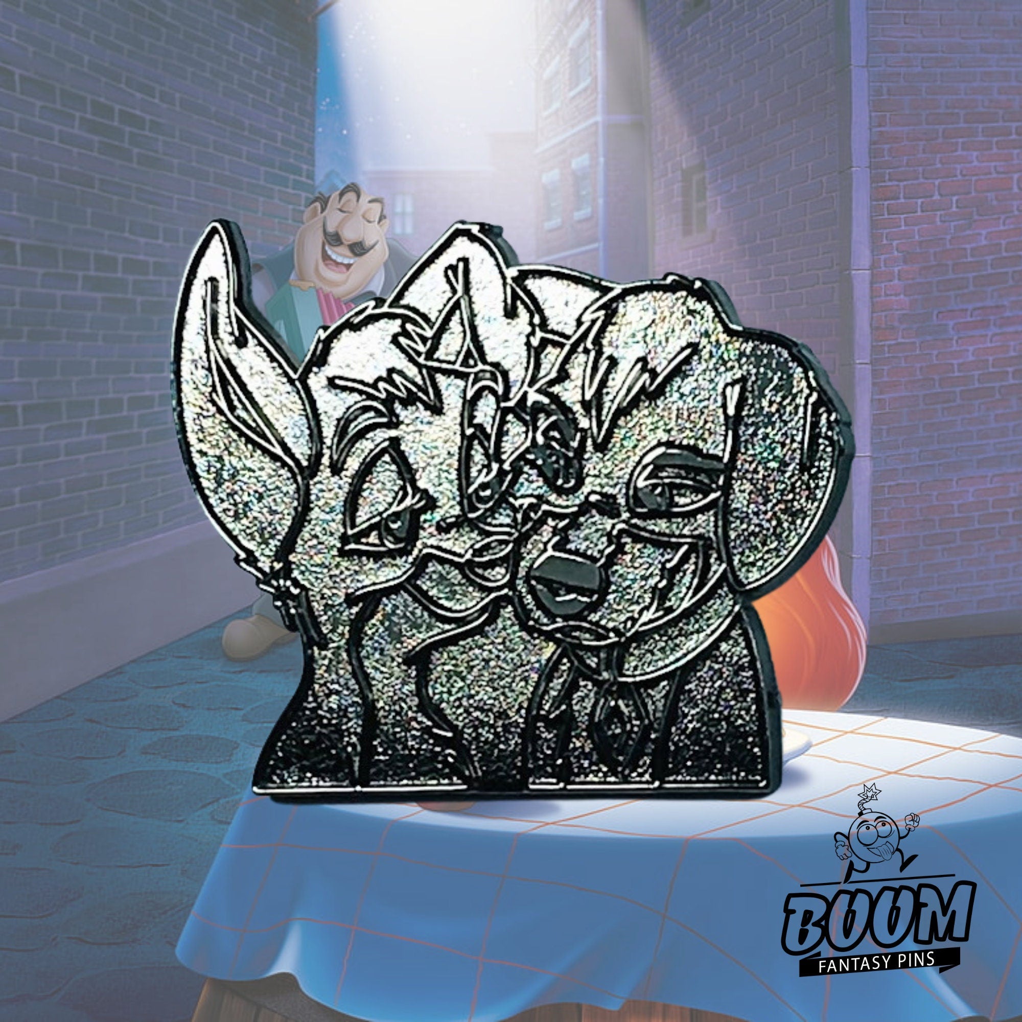 Pin's – La Belle et le Clochard du film La Belle et le Clochard – Disney Fantasy