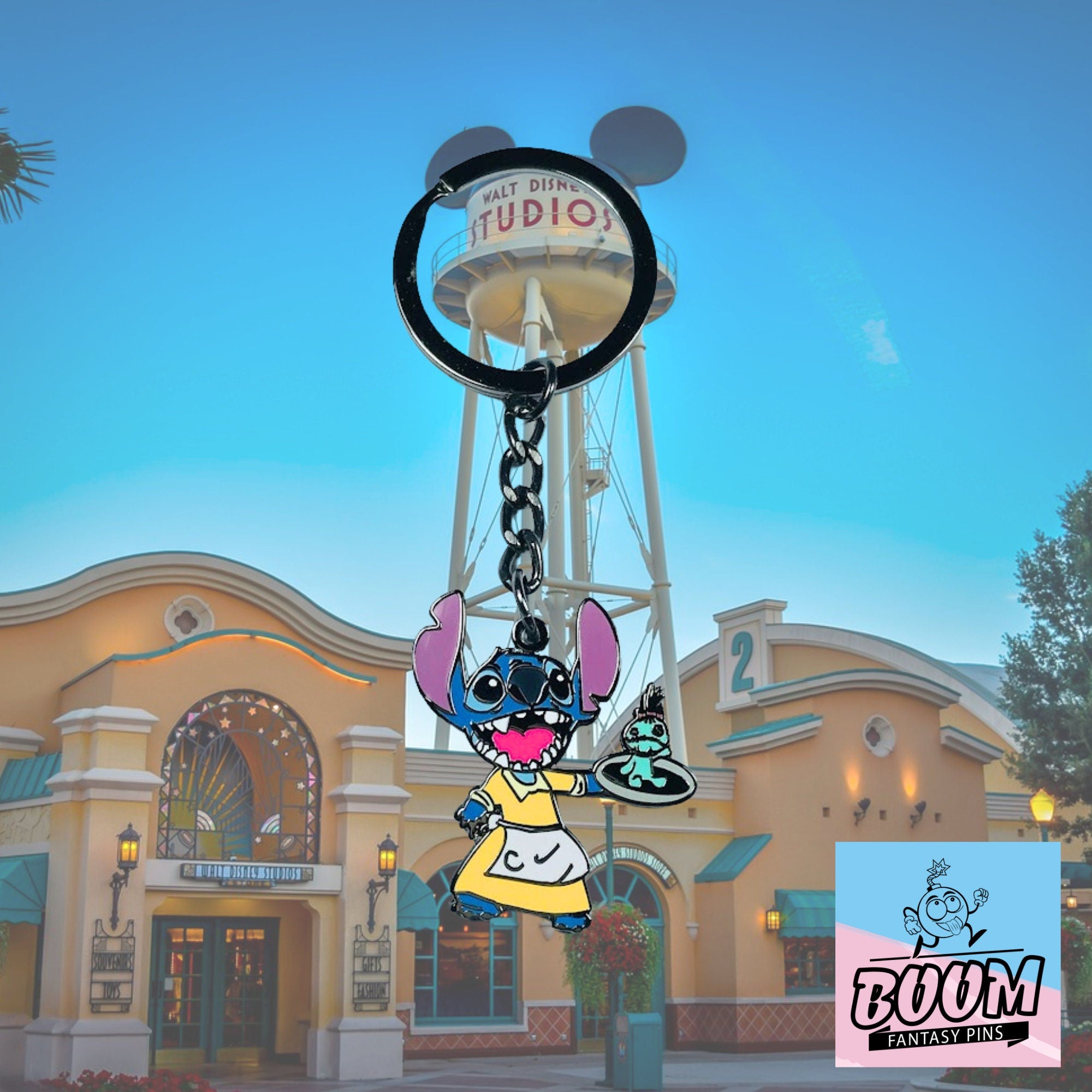 Llavero – Experimento 626 Punto con Trapos de Lilo y Stitch – Disney Fantasy