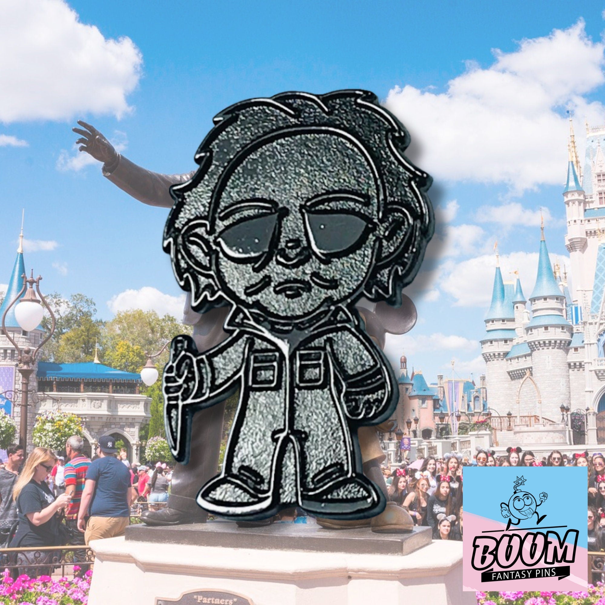 Pin de Michael Myers de Halloween – Franquicia de terror