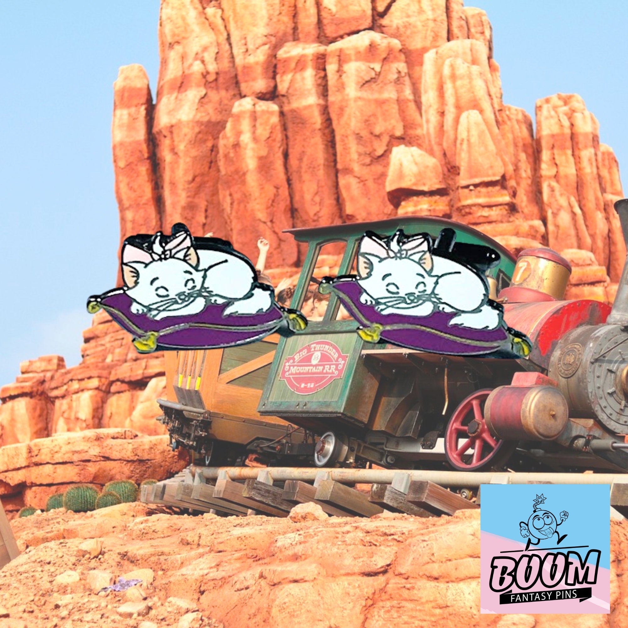 Boutons de manchette – Marie des Aristochats – Disney Fantasy