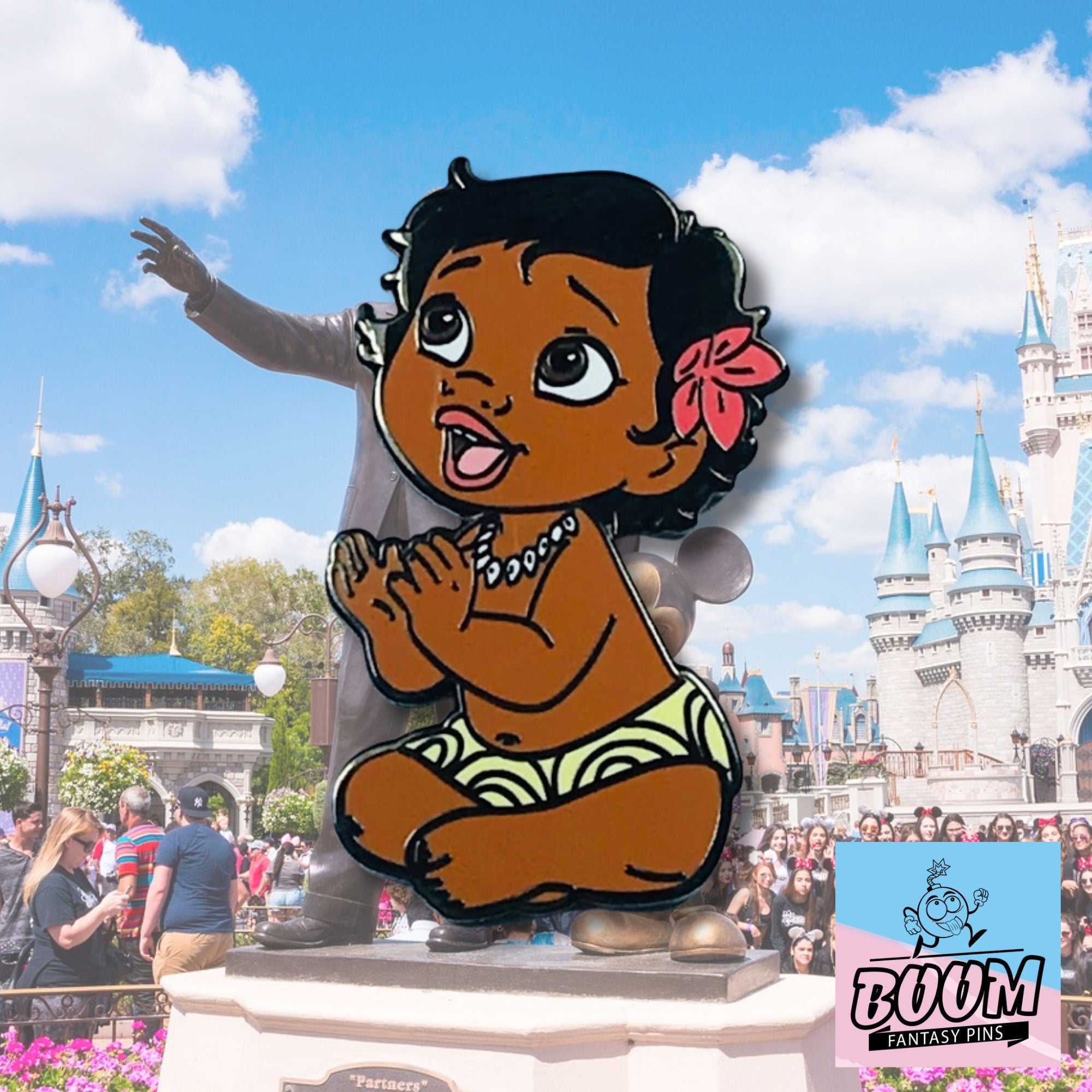 Pin – Princess Moana from Moana – Disney Fantasy