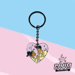 Llavero – Tiana y el Príncipe Naveen de La Princesa y el Sapo – Disney Fantasy