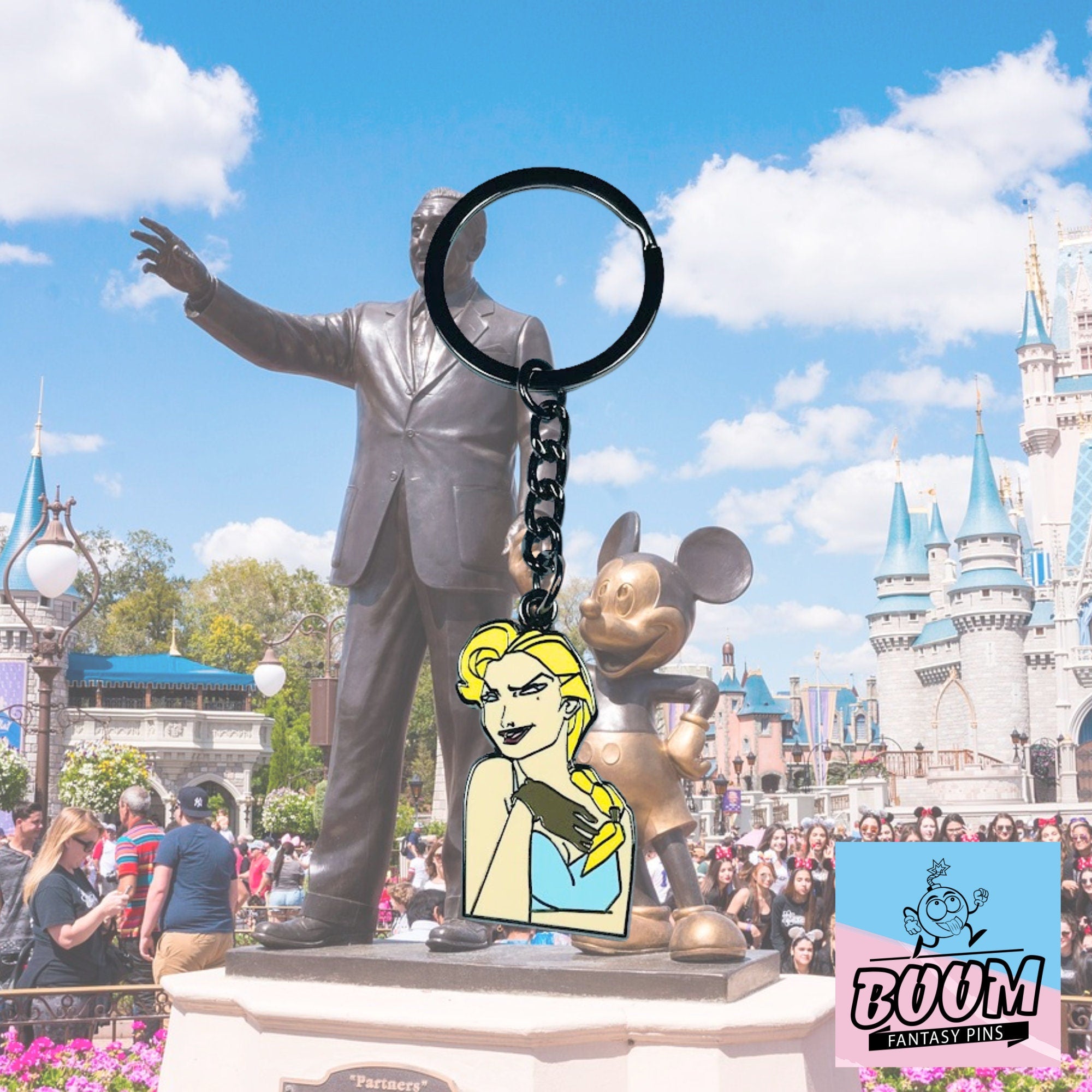 Porte-clés – Helga Sinclair d'Atlantide, l'empire perdu – Disney Fantasy