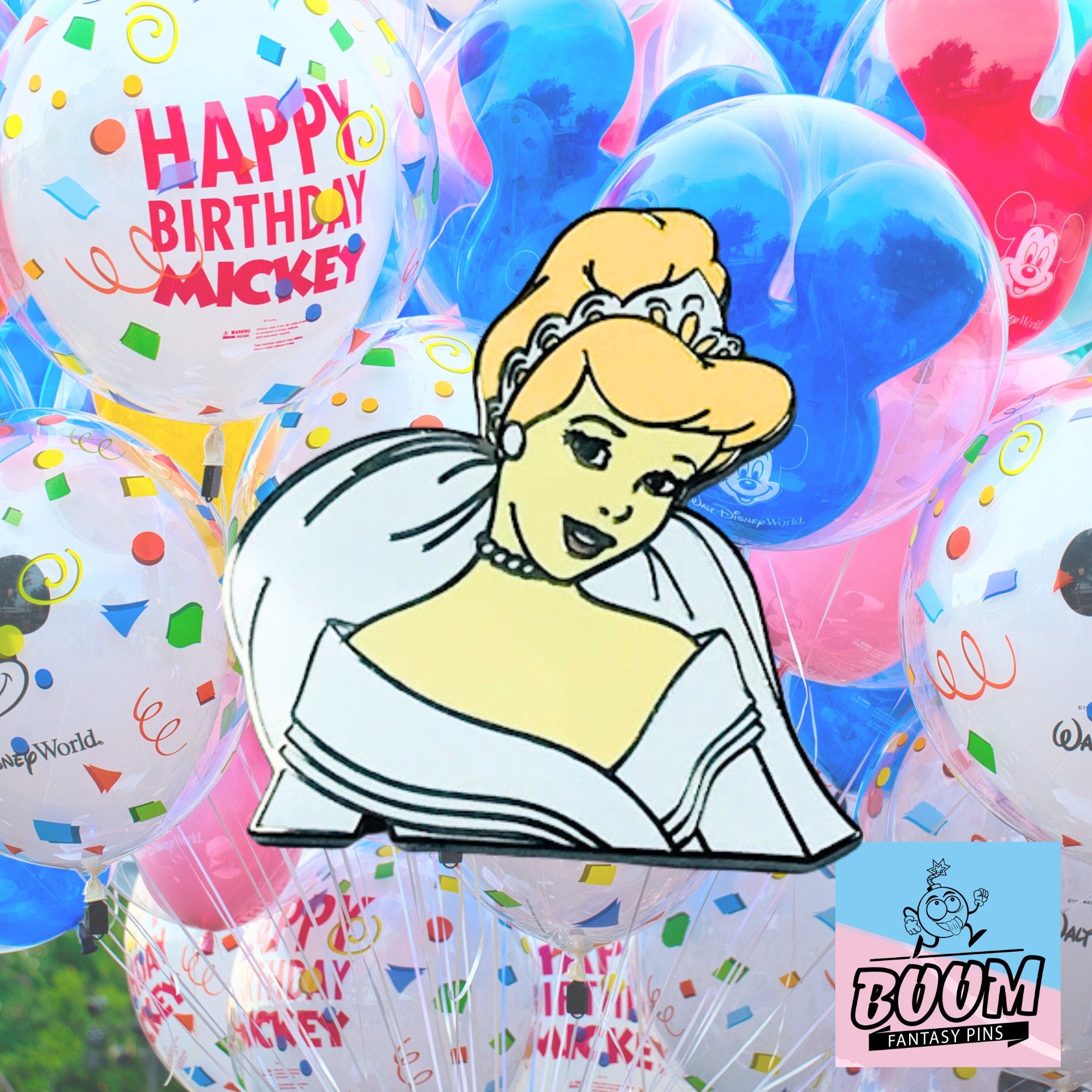 Pin – Princesa Cenicienta de Cenicienta – Disney Fantasy