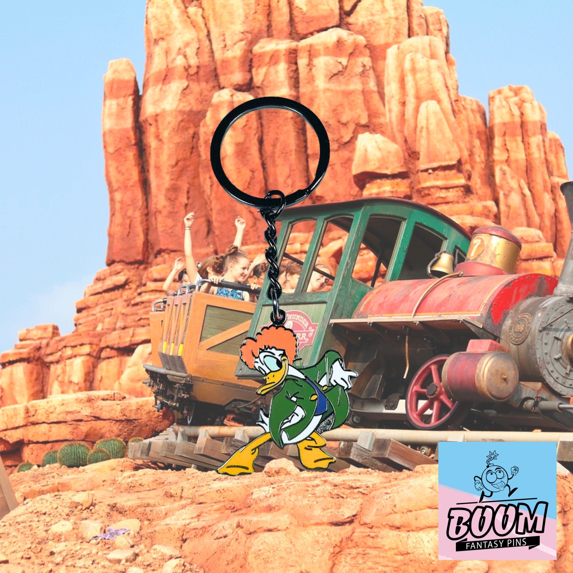 Porte-clés – Géo Trouvetou de La Bande à Picsou – Disney Fantasy