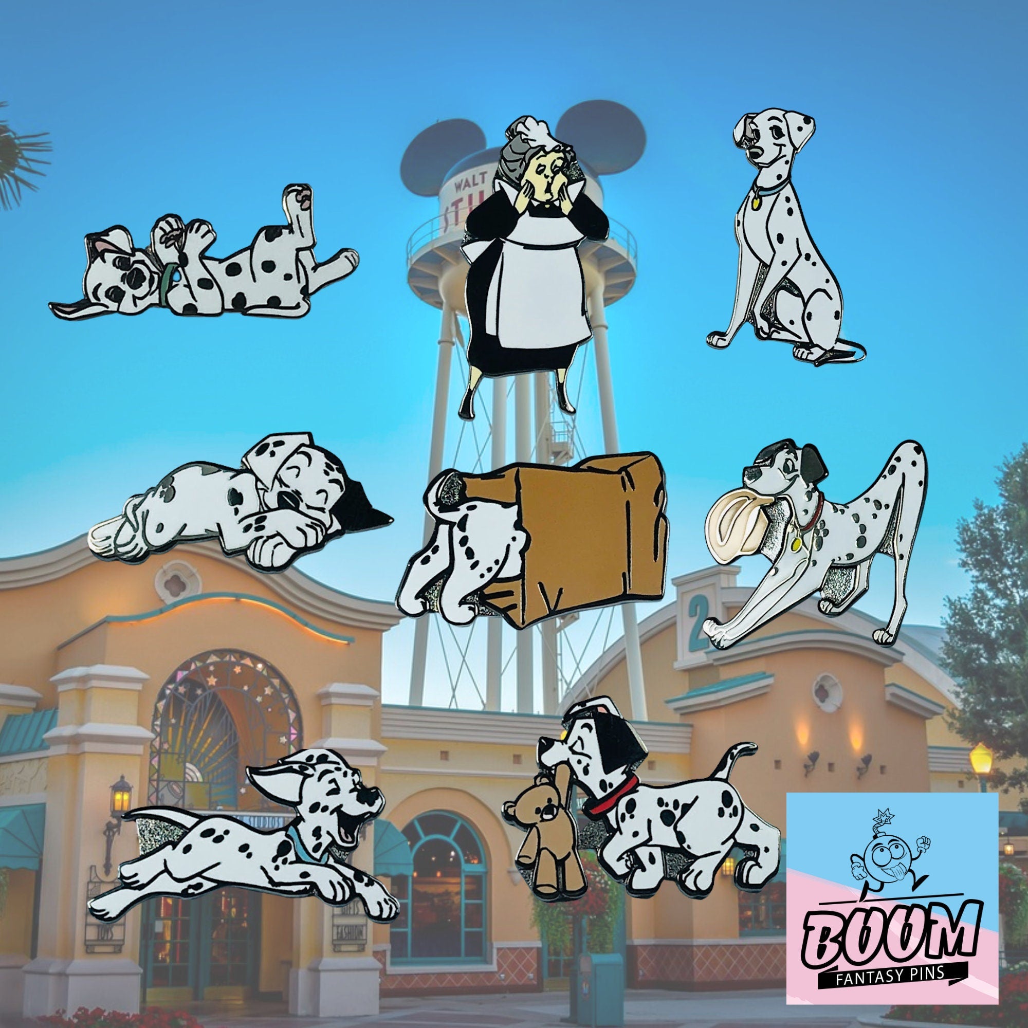 Pin's – Pongo des 101 Dalmatiens – Disney Fantasy