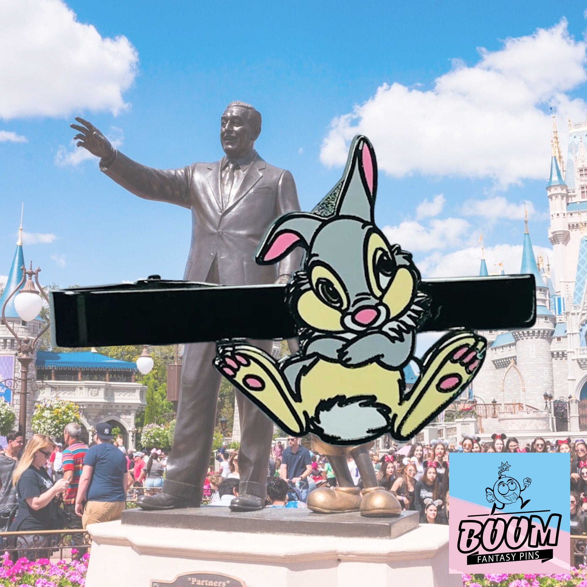 Pinza de corbata – Tambor de Bambi – Disney Fantasy