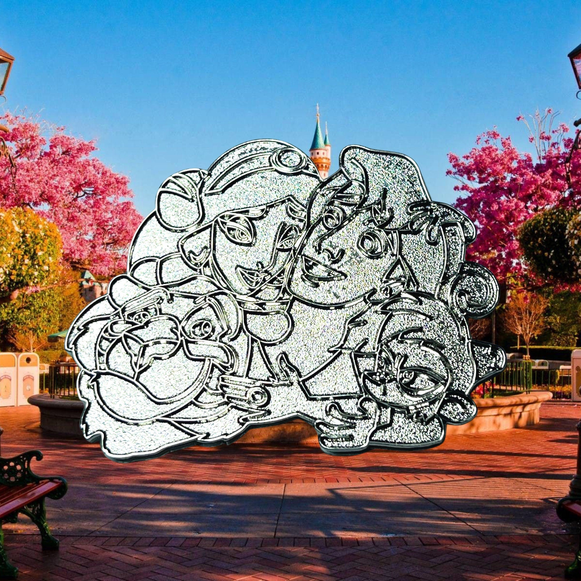 Pin – Princesa Jasmine y Aladdin de Aladdin – Disney Fantasy