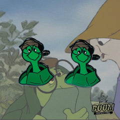 Cufflinks – Toby Turtle from Robin Hood – Disney Fantasy
