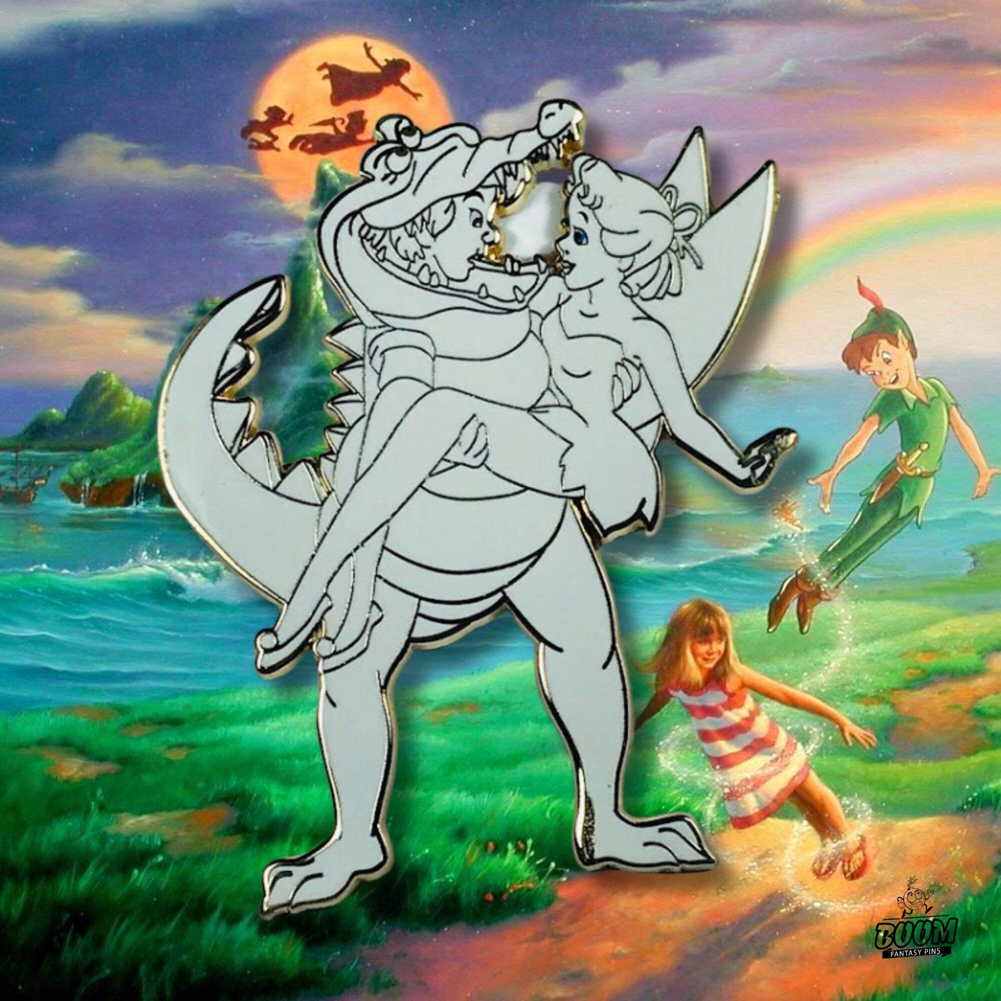 Pin – Peter Pan y Wendy Darling de Peter Pan – Disney Fantasy