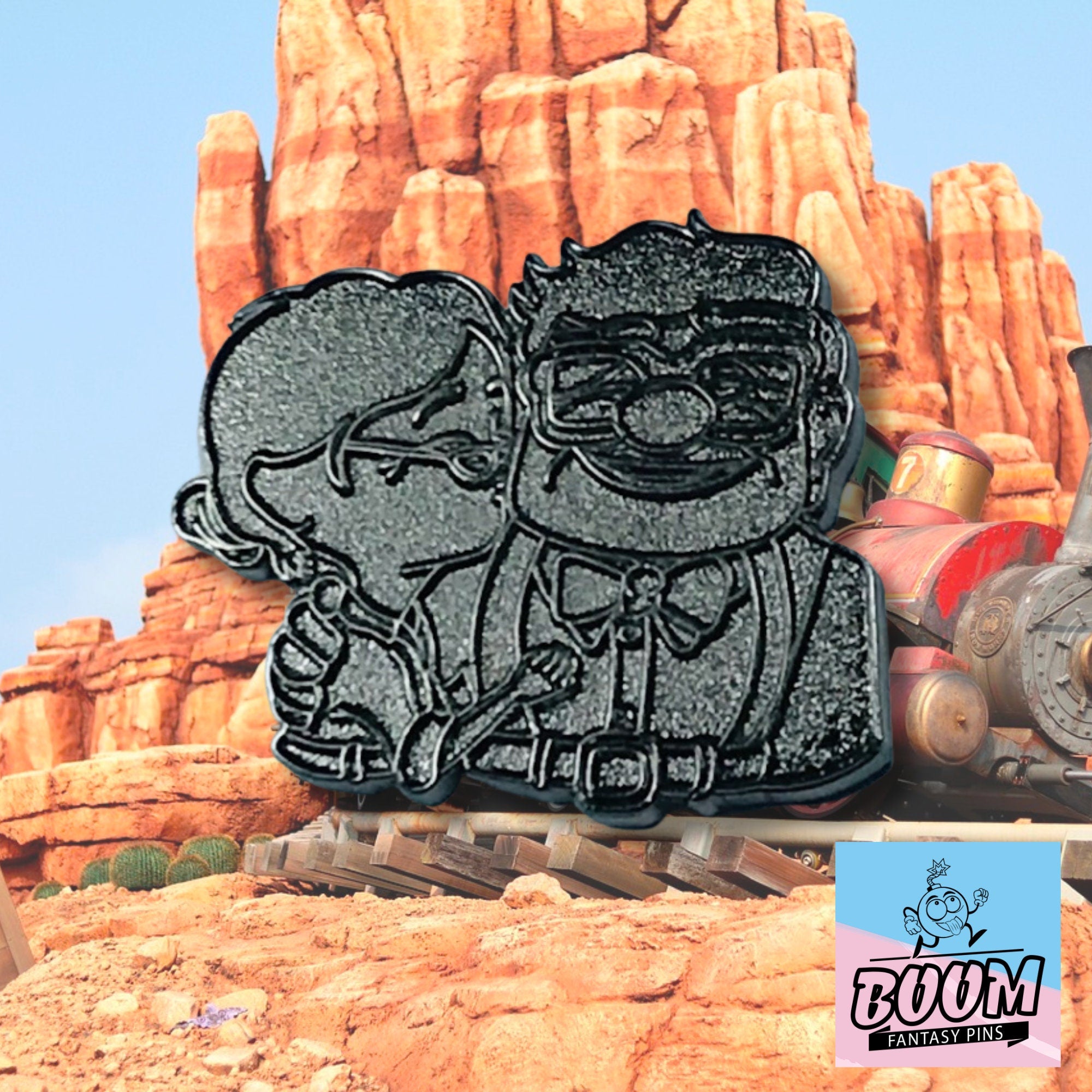 Pin – Carl Fredricksen y Ellie Fredricksen de Up – Disney Fantasy