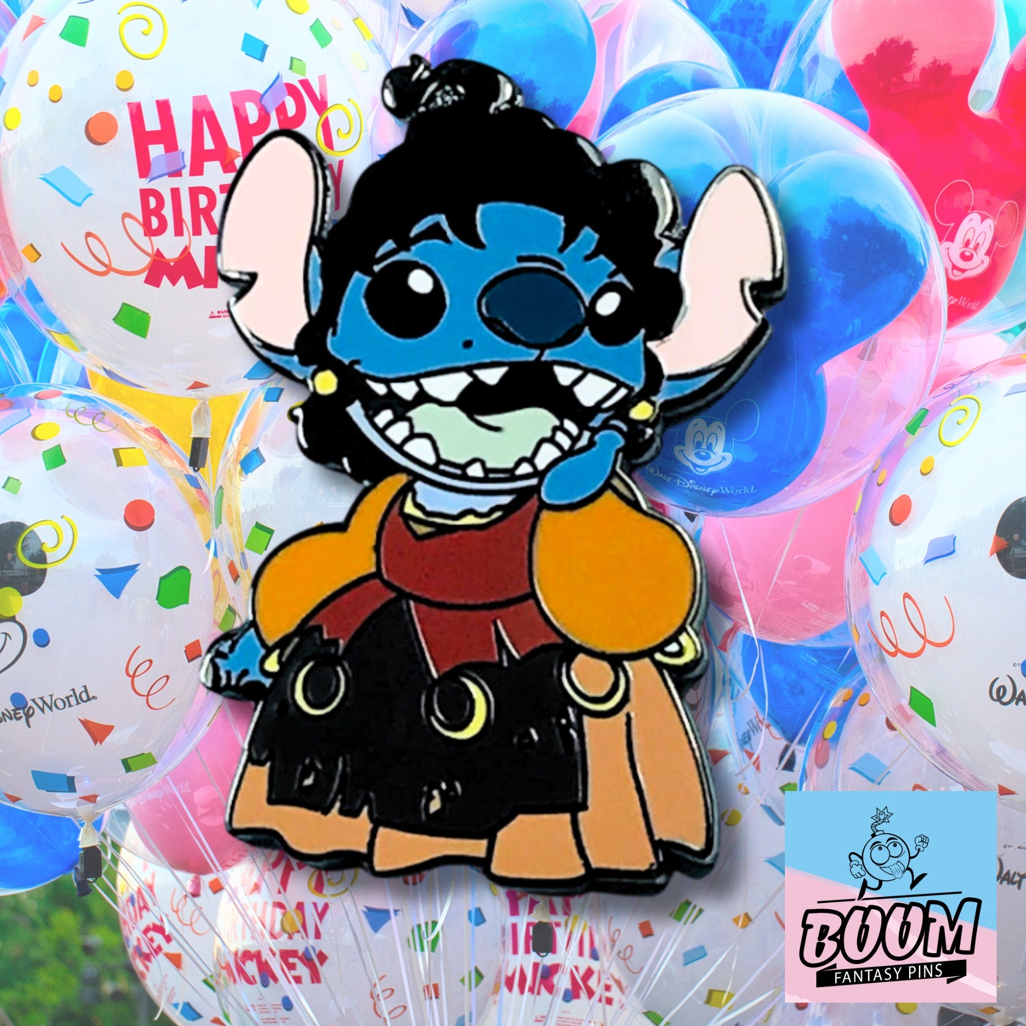 Pin – Stitch como Mary Sanderson de Hocus Pocus – Disney Fantasy