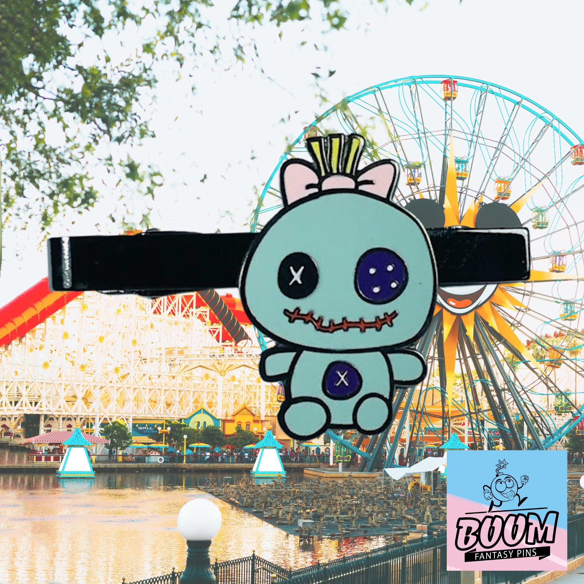 Tie Clip – Rags from Lilo & Stitch – Disney Fantasy