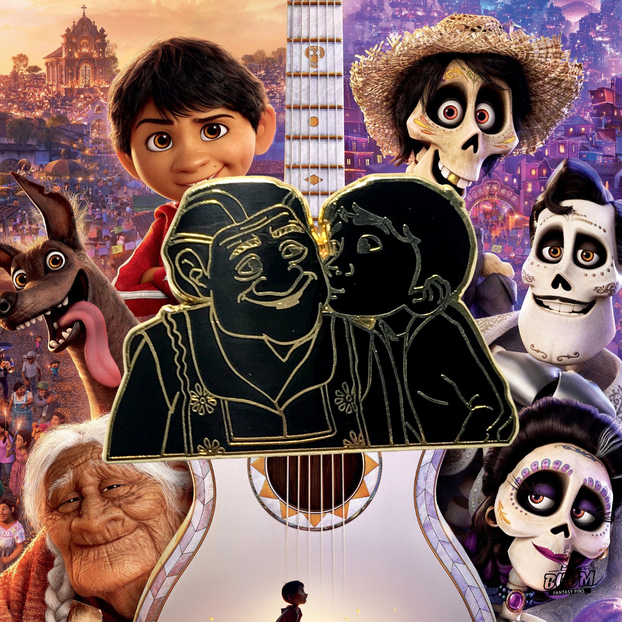 Pin – Miguel y Mamá Coco de Coco – Disney Fantasy