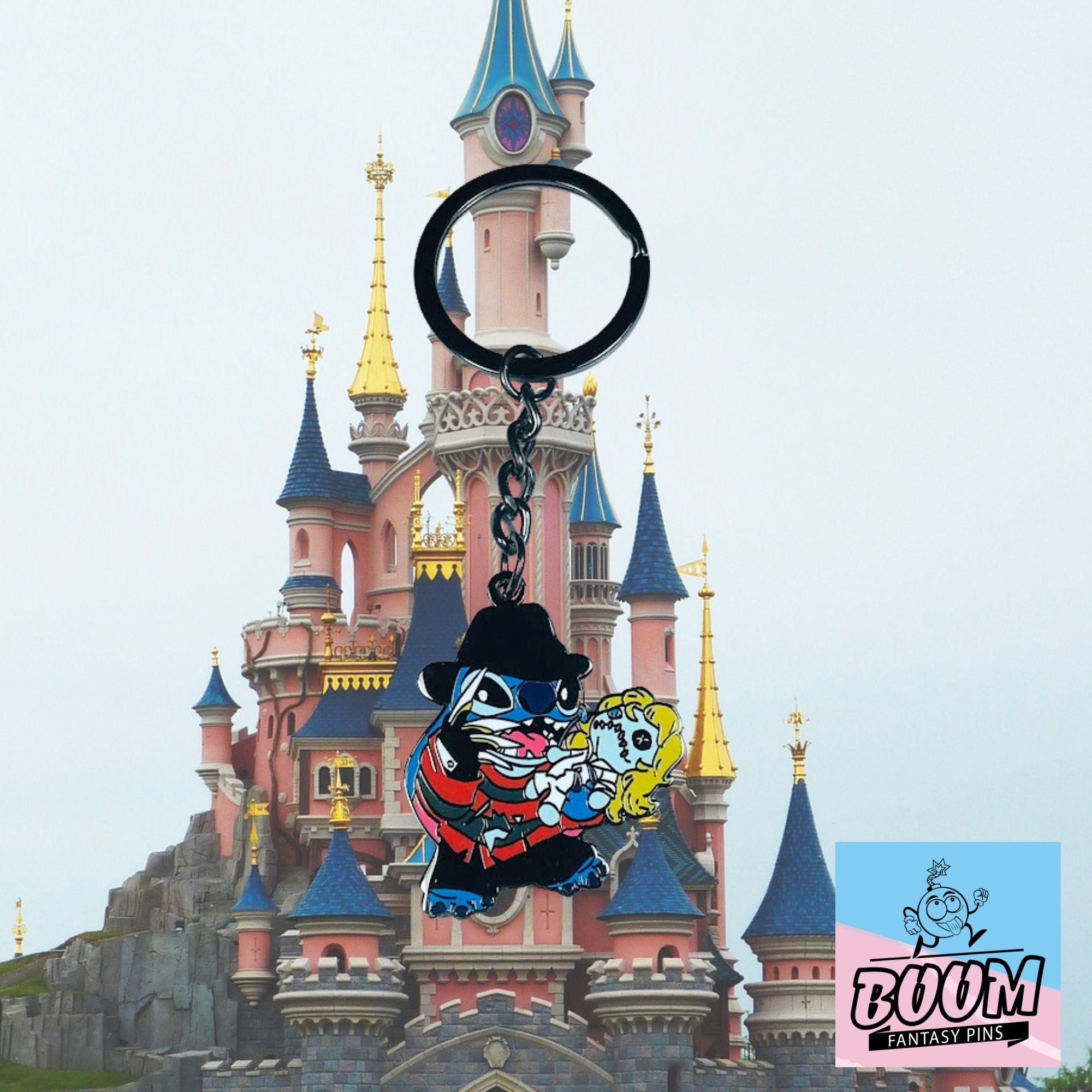 Llavero de Freddy Krueger de Pesadilla en Elm Street, franquicia de terror