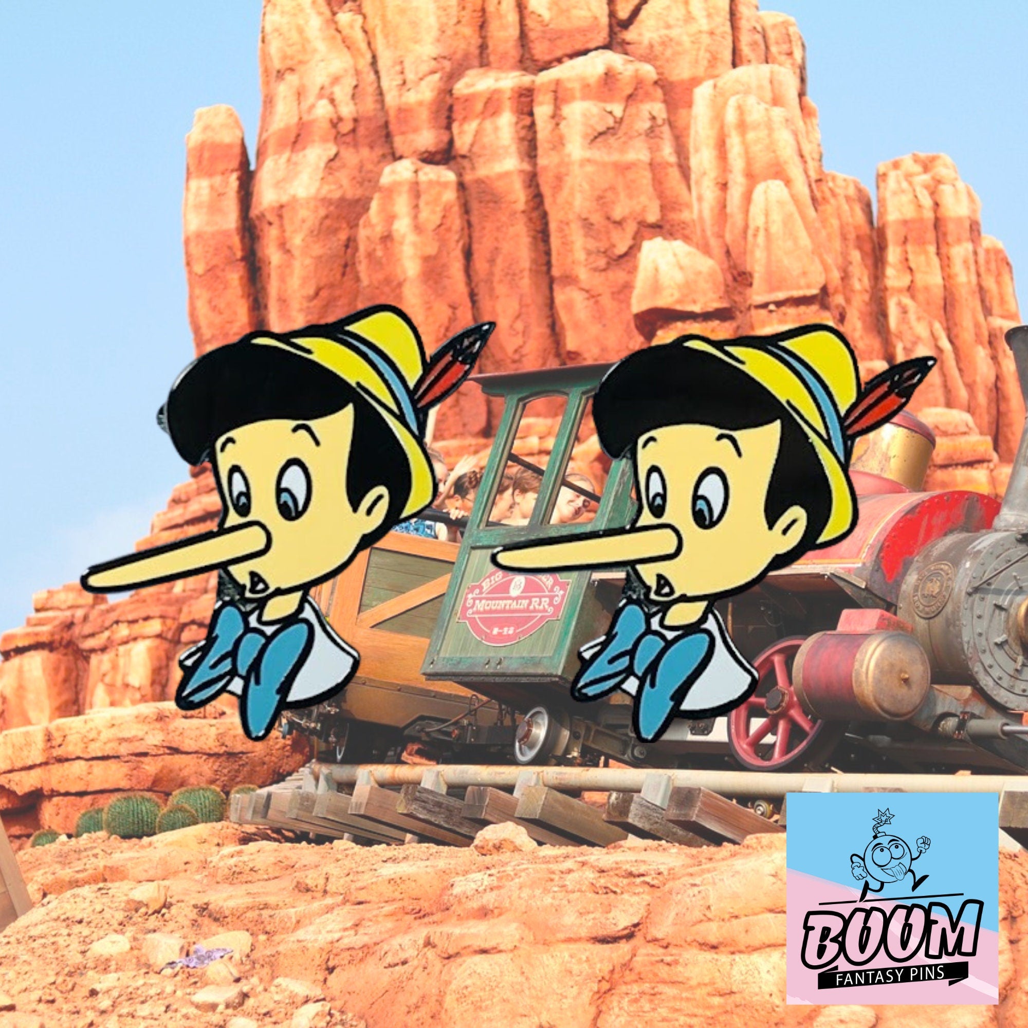 Boutons de manchette – Pinocchio du film Pinocchio – Disney Fantasy