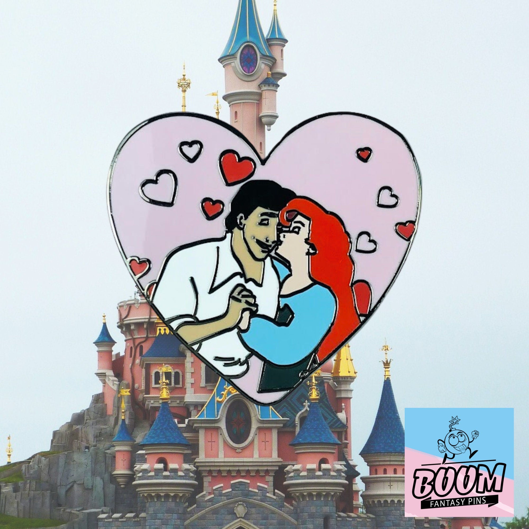 Pin's – Ariel et le prince Éric de La Petite Sirène – Disney Fantasy