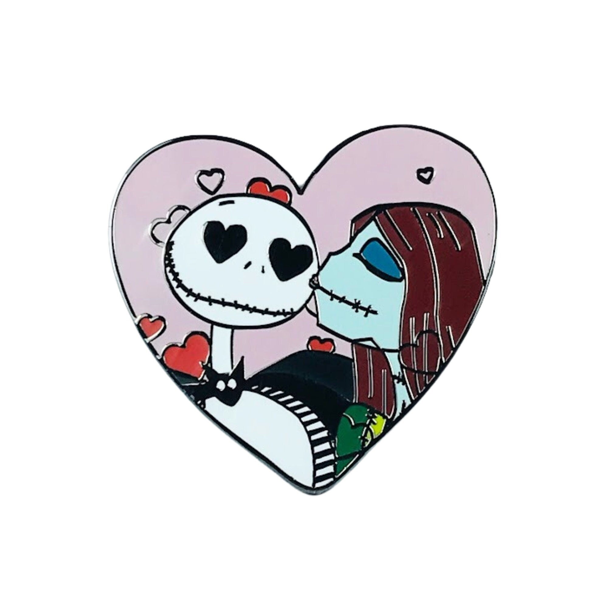 Pin's – Jack Skellington et Sally de L'Étrange Noël de Monsieur Jack – Disney Fantasy