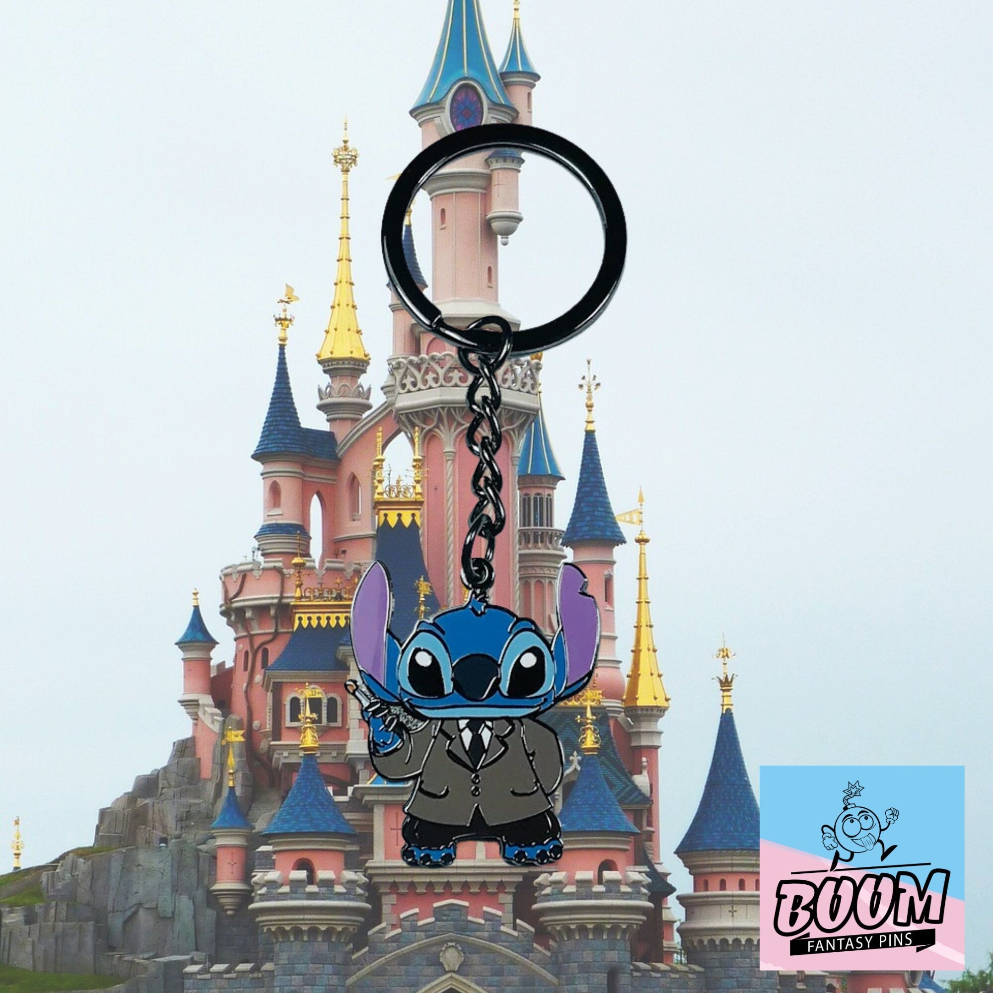 Porte-clés – Stitch Expérience 626 de Lilo &amp; Stitch – Disney Fantasy