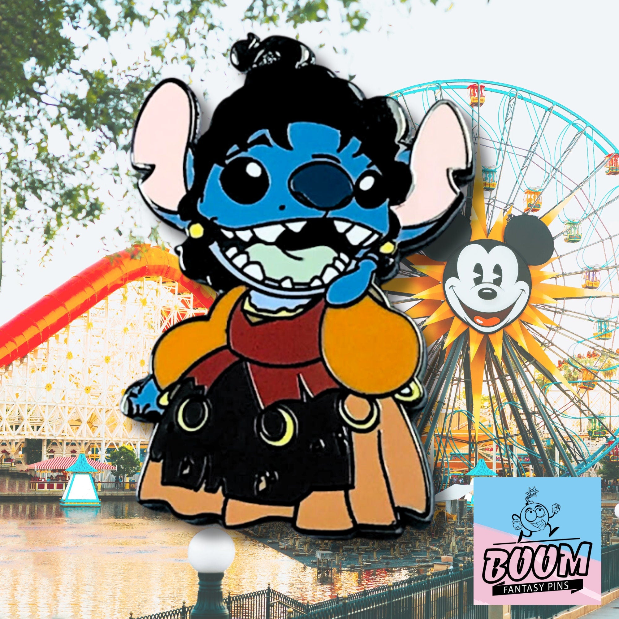 Pin – Stitch como Mary Sanderson de Hocus Pocus – Disney Fantasy