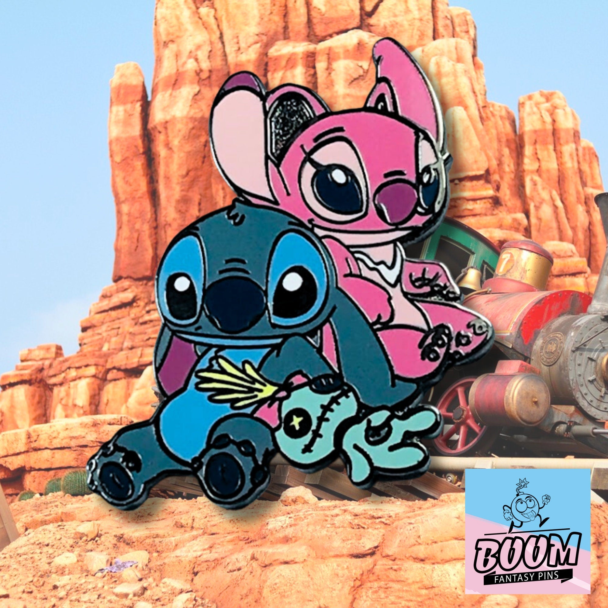 Épingle – Expérience 626 Stitch et Expérience 624 Angel de Lilo et Stitch – Disney Fantasy