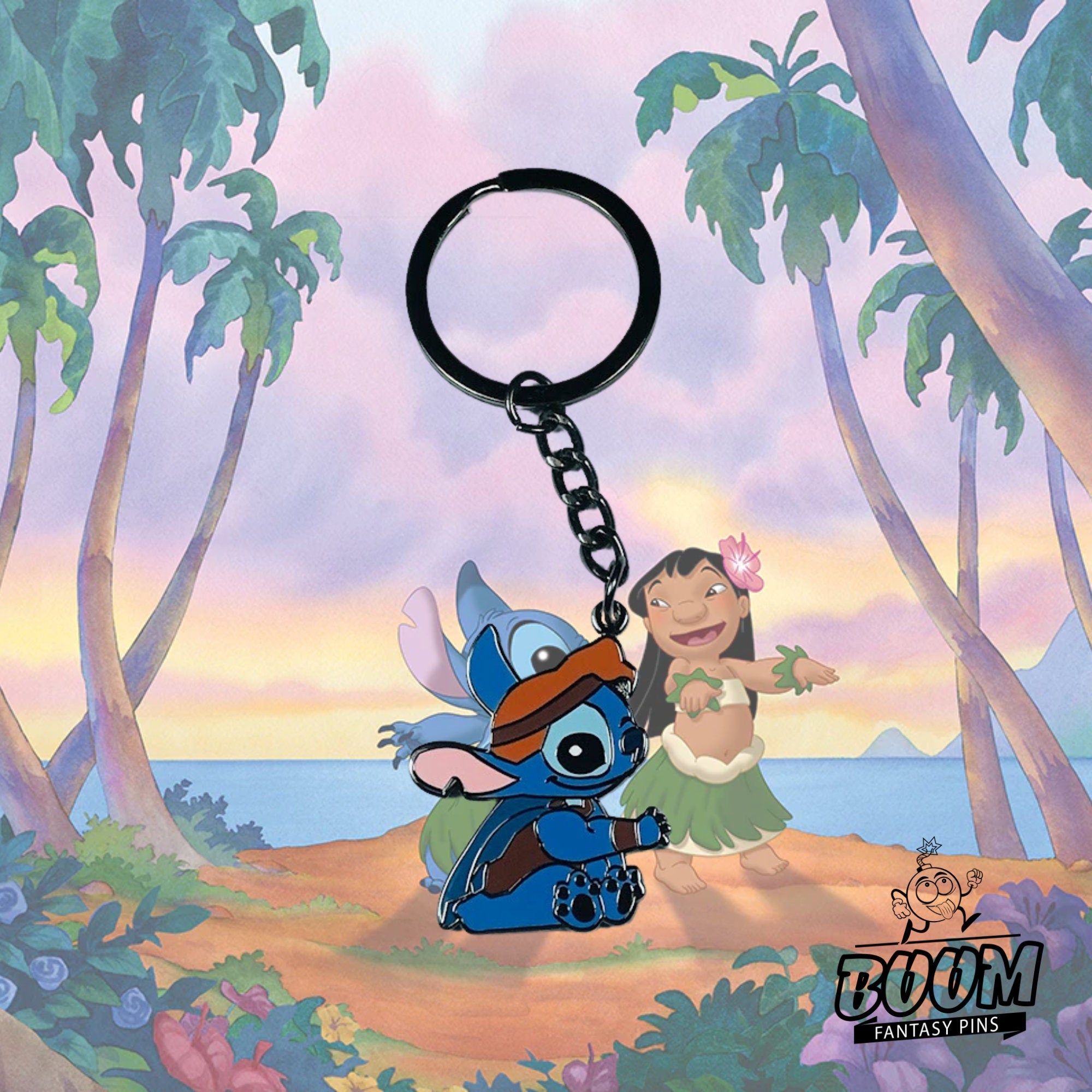 Llavero – Stitch como Experimento 626 de Lilo &amp; Stitch – Disney Fantasy