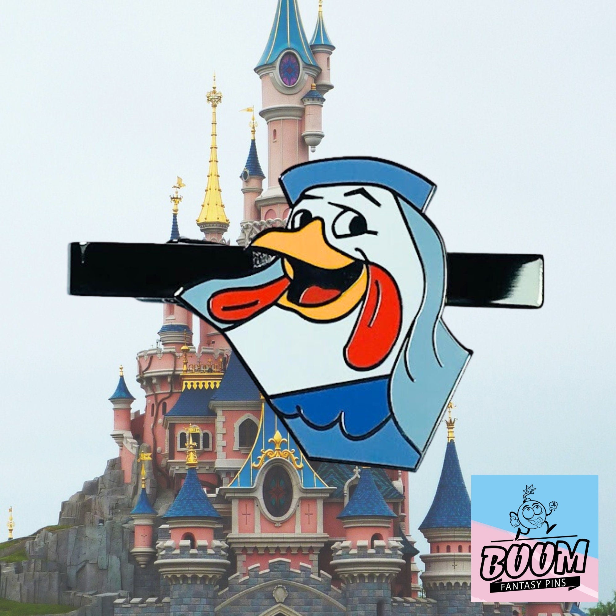 Pince à cravate – Lady Kluck de Robin des Bois – Disney Fantasy