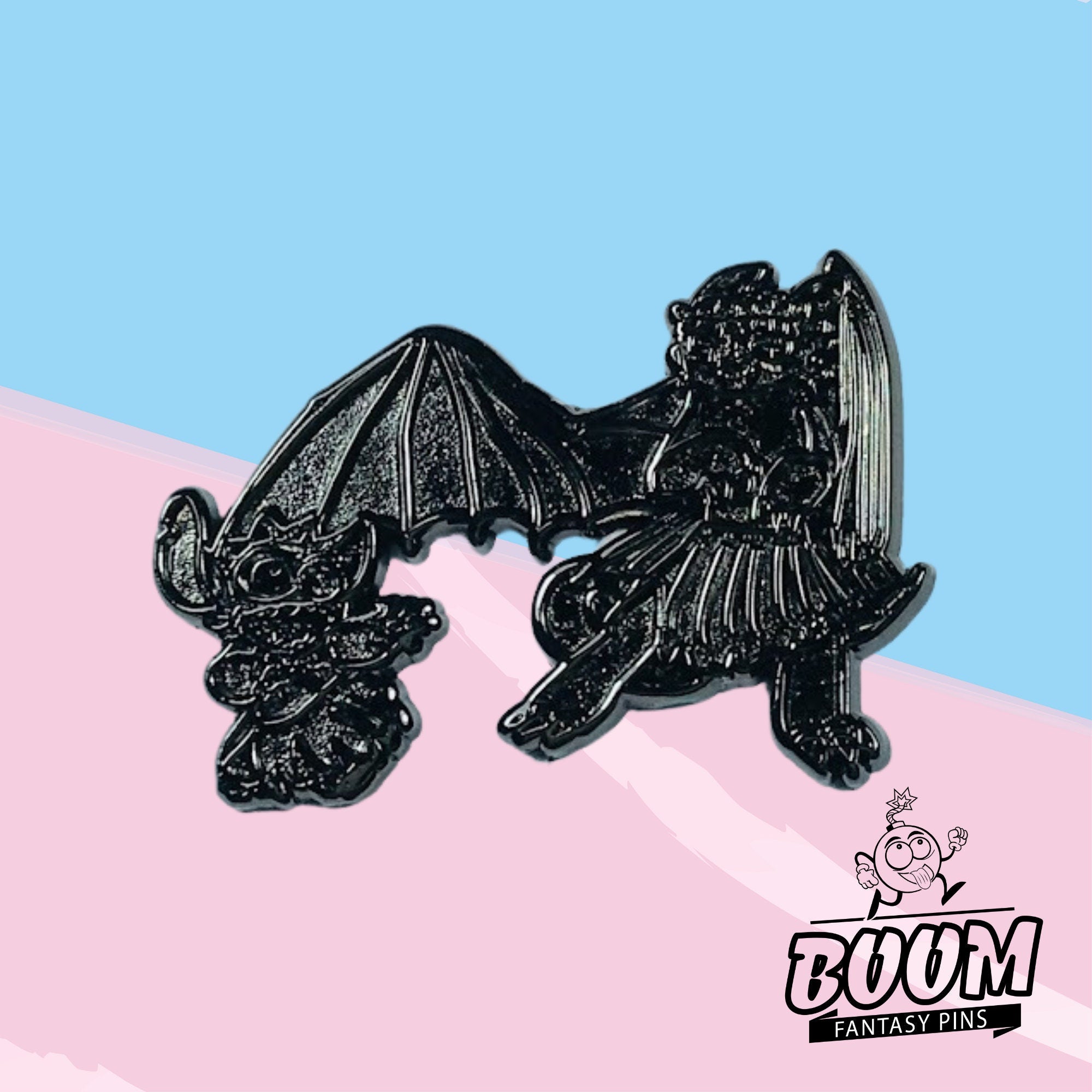 Épingle – Stitch et Krokmou de Lilo &amp; Stitch et Dragons – Disney Fantasy