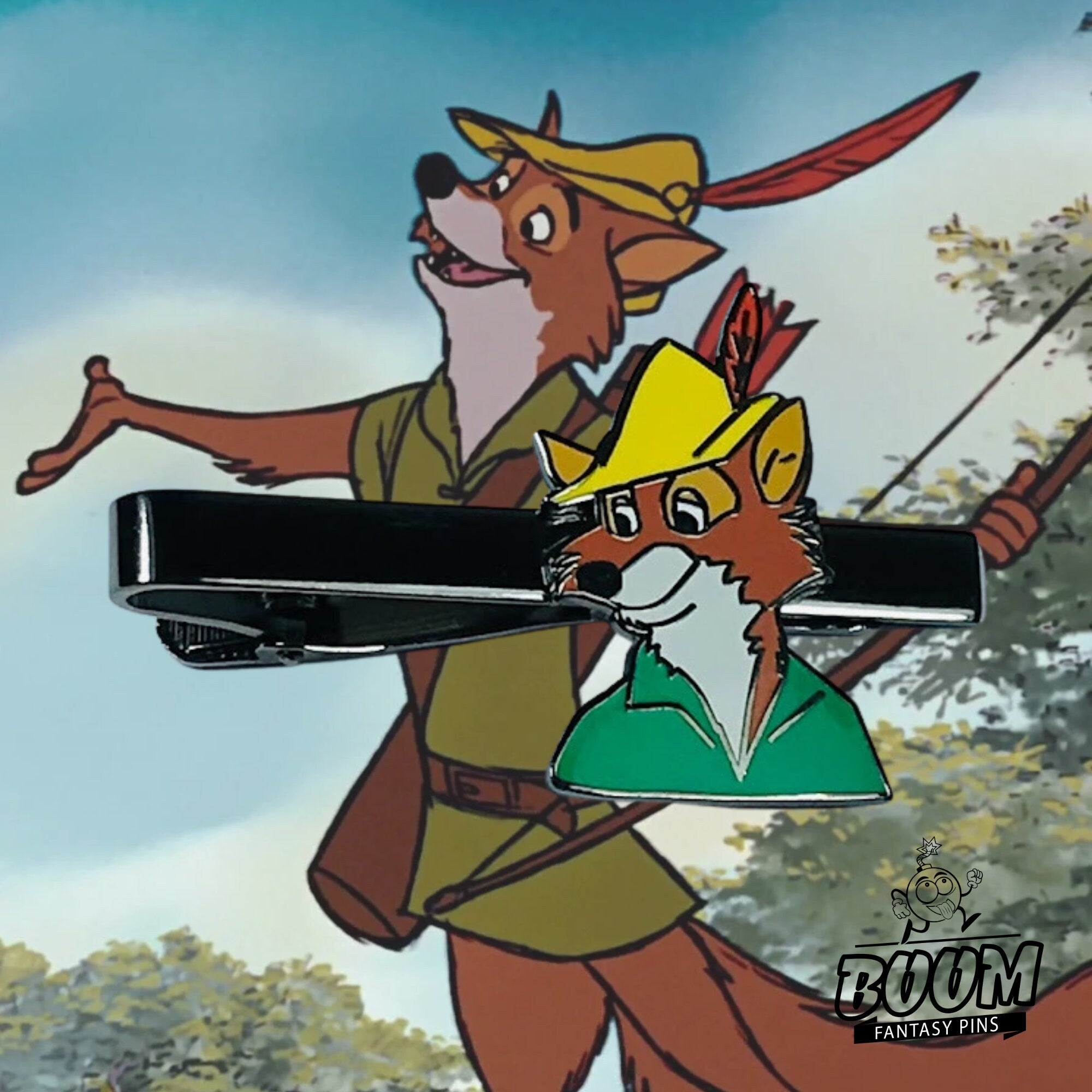 Tie Clip – Monsieur Hood from Robin Hood – Disney Fantasy