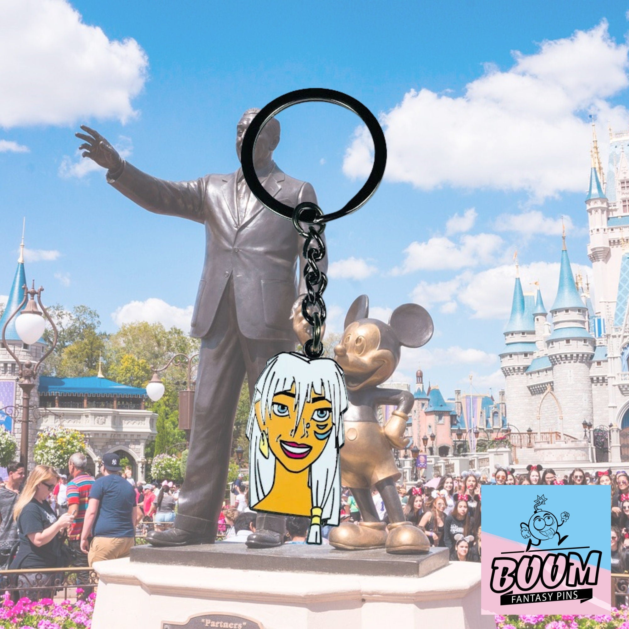 Llavero – Reina Kida de Atlantis: El Imperio Perdido – Disney Fantasy