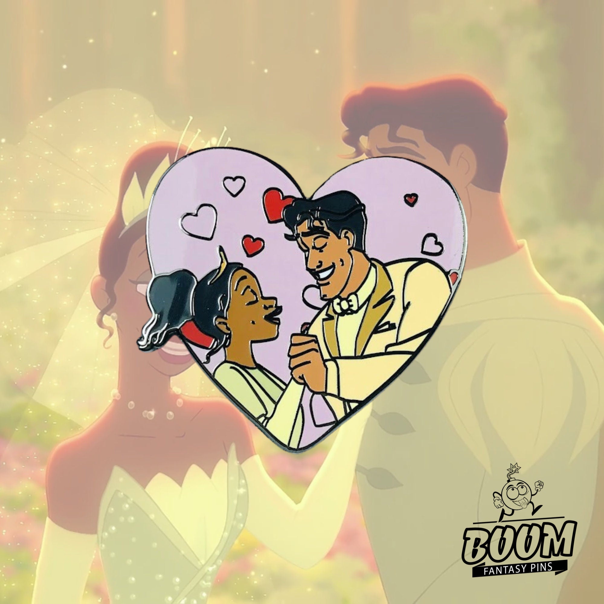 Pin – Tiana y el Príncipe Naveen de La Princesa y el Sapo – Disney Fantasy