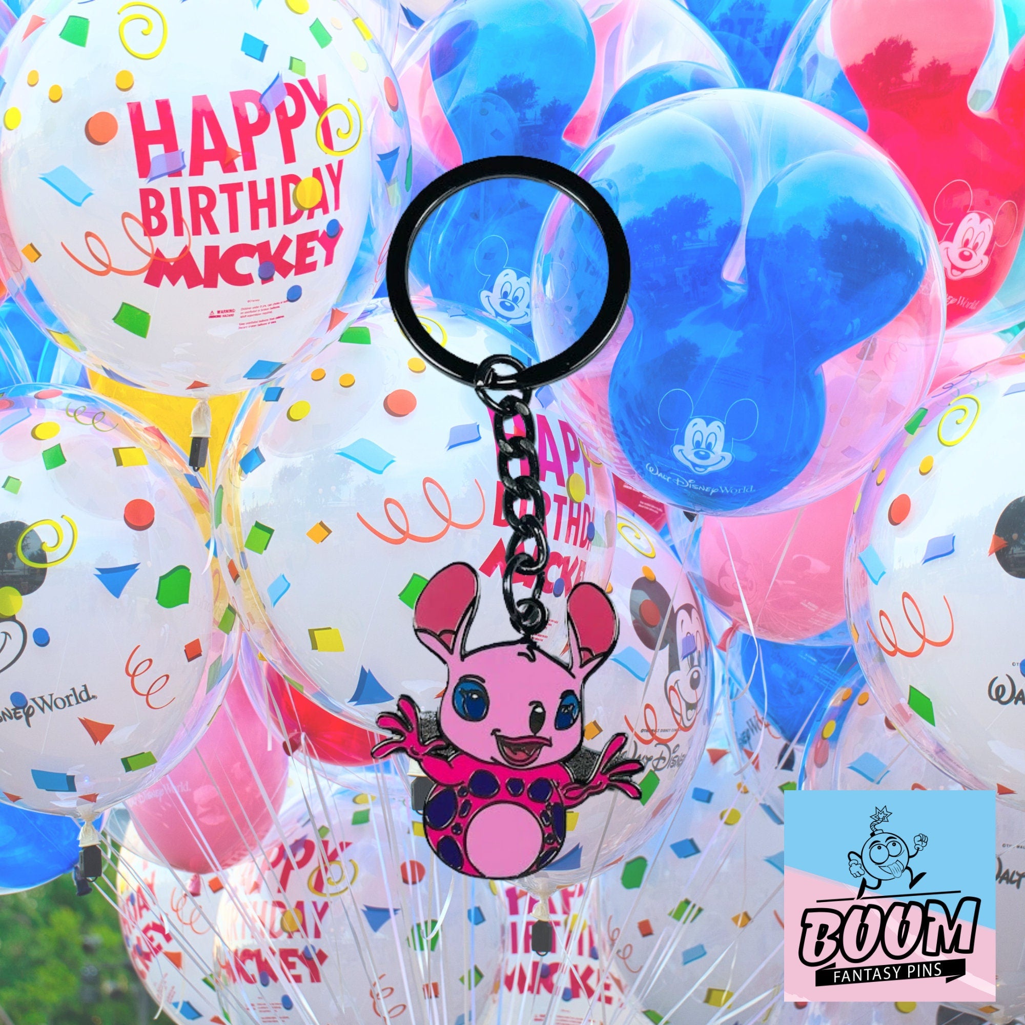 Llavero – Experimento 275 Cosquillas en la barriga de Lilo y Stitch – Disney Fantasy