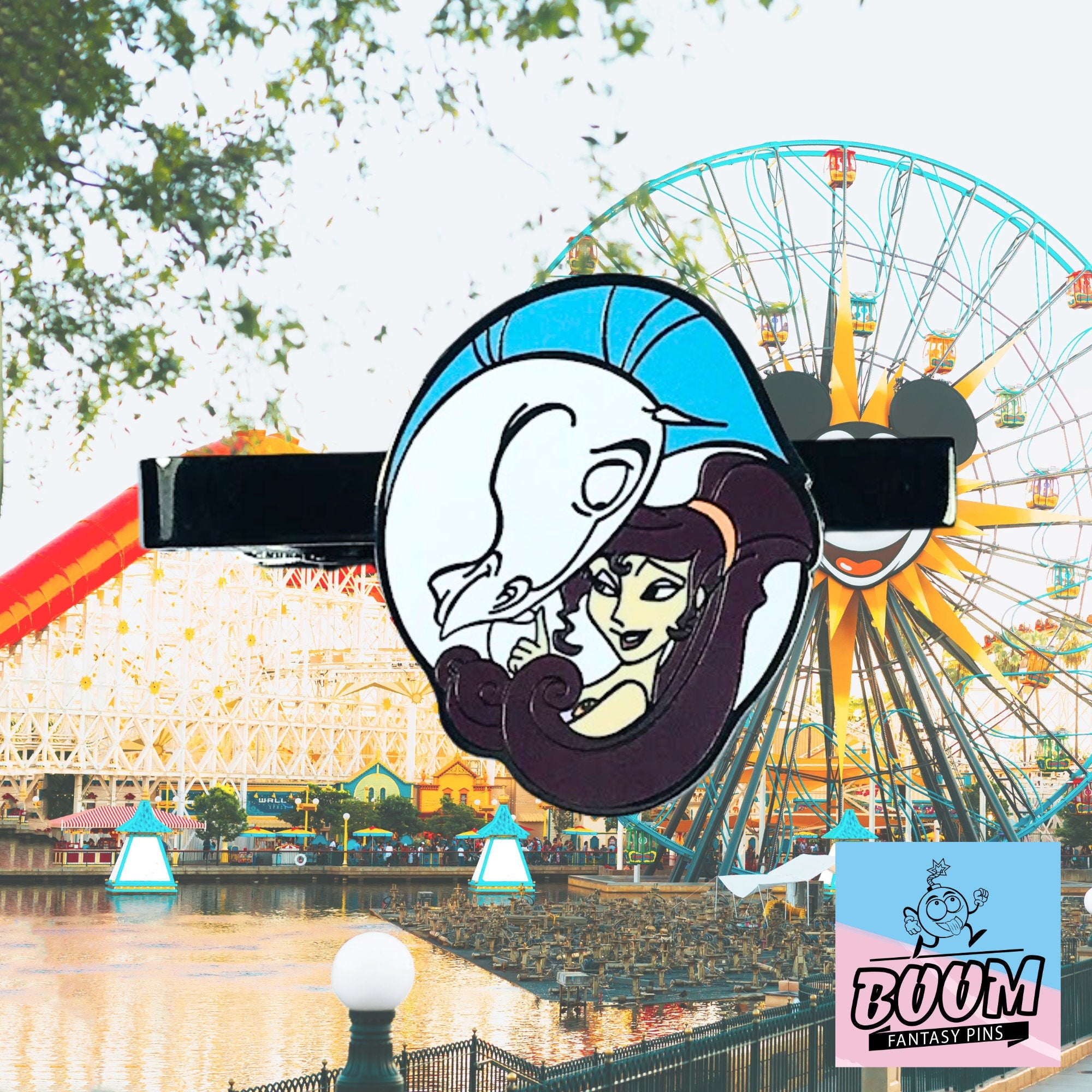 Pinza de corbata – Megara y Pegaso de Hércules – Disney Fantasy