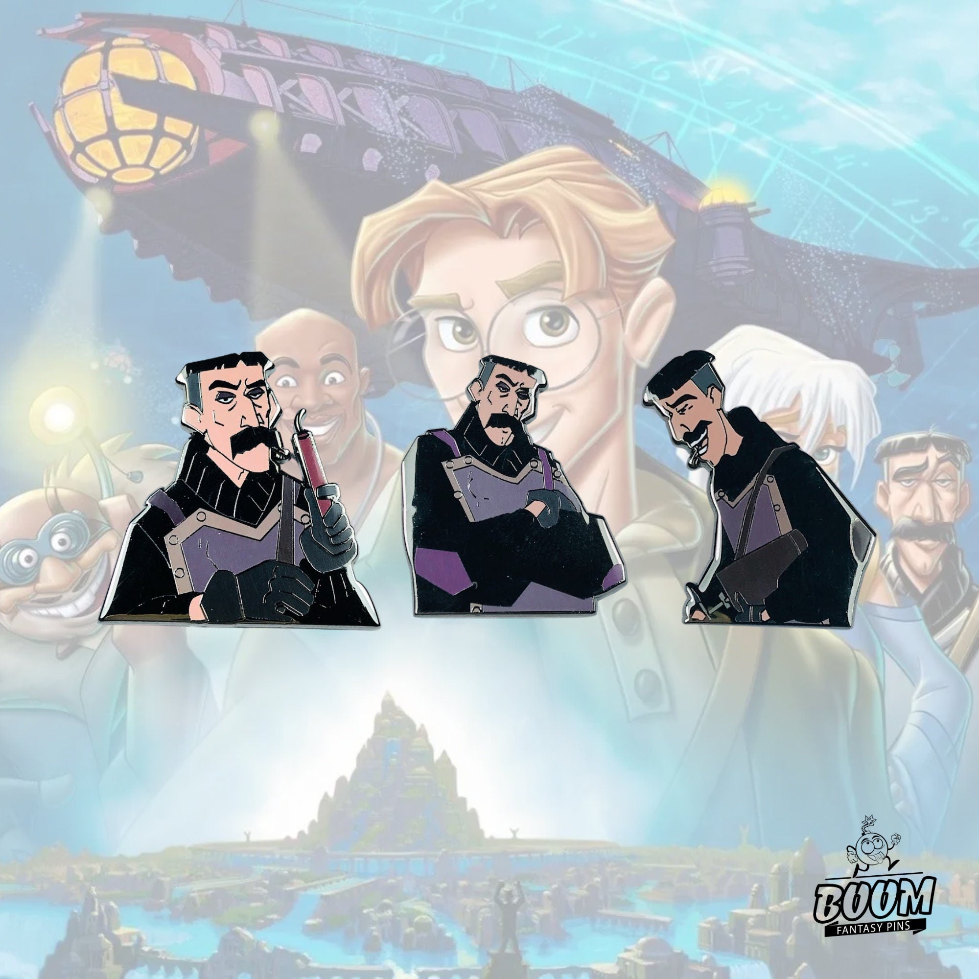 Pin – Vinny Santorini de Atlantis: El Imperio Perdido – Disney Fantasy