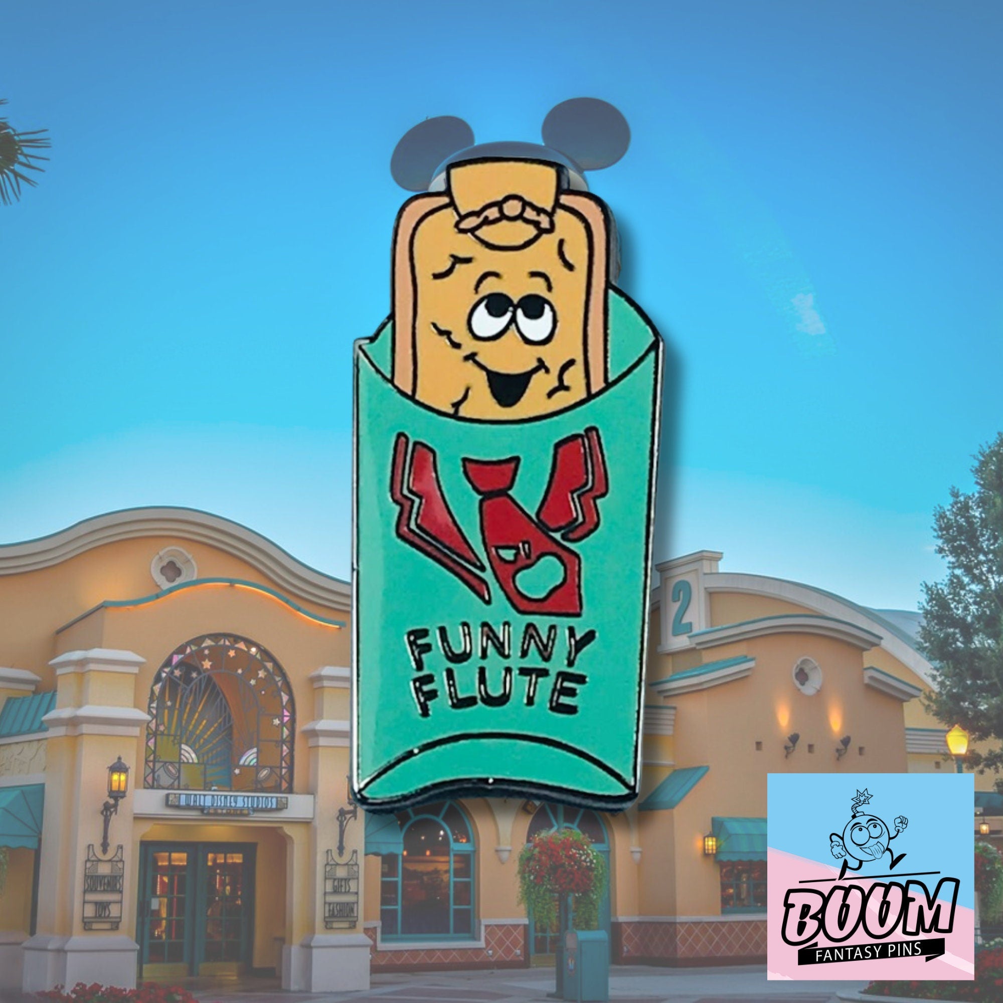 Pin's – Flûte amusante de Disney Fantasy – Disney Fantasy