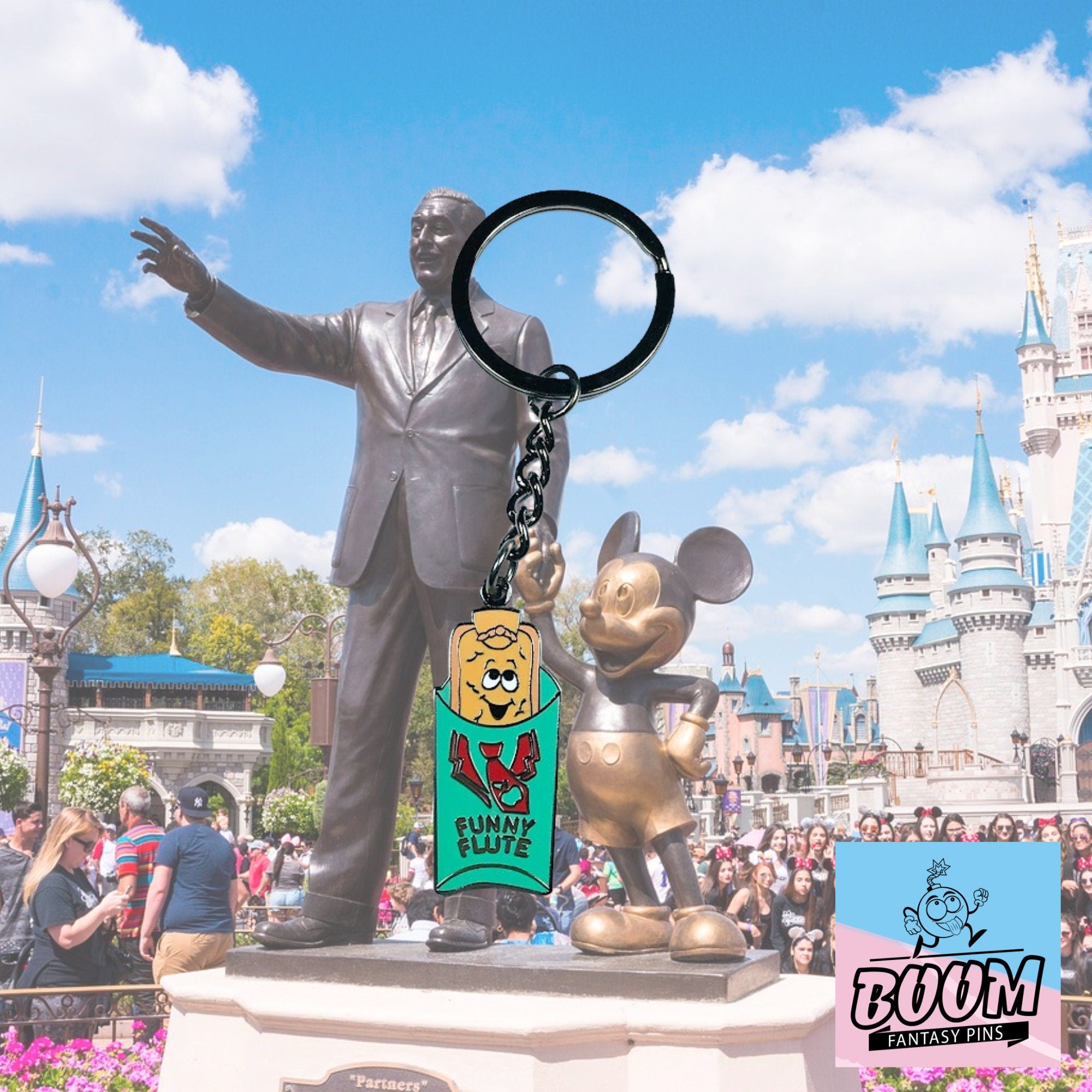 Llavero – Flauta Divertida de Disney Fantasy – Disney Fantasy