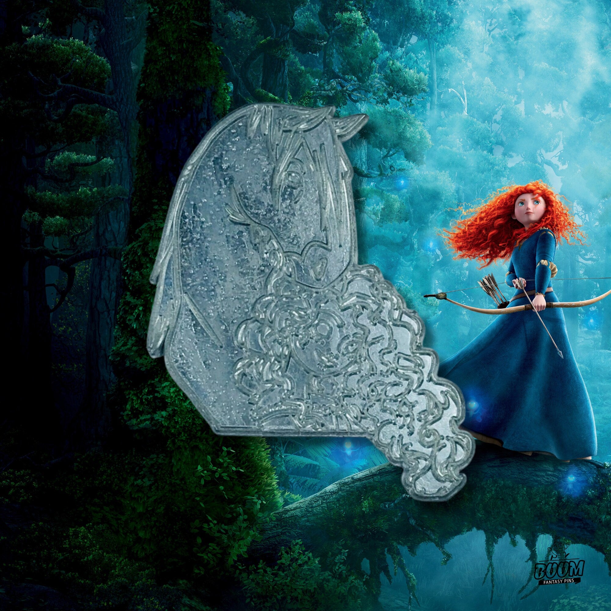 Pin's – Princesse Merida du film Rebelle – Disney Fantasy