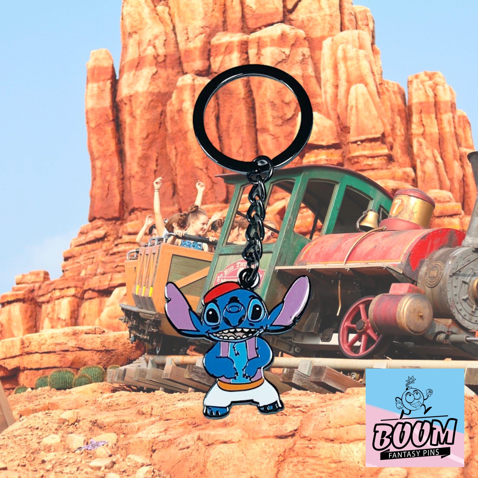 Porte-clés – Stitch Expérience 626 de Lilo &amp; Stitch – Disney Fantasy