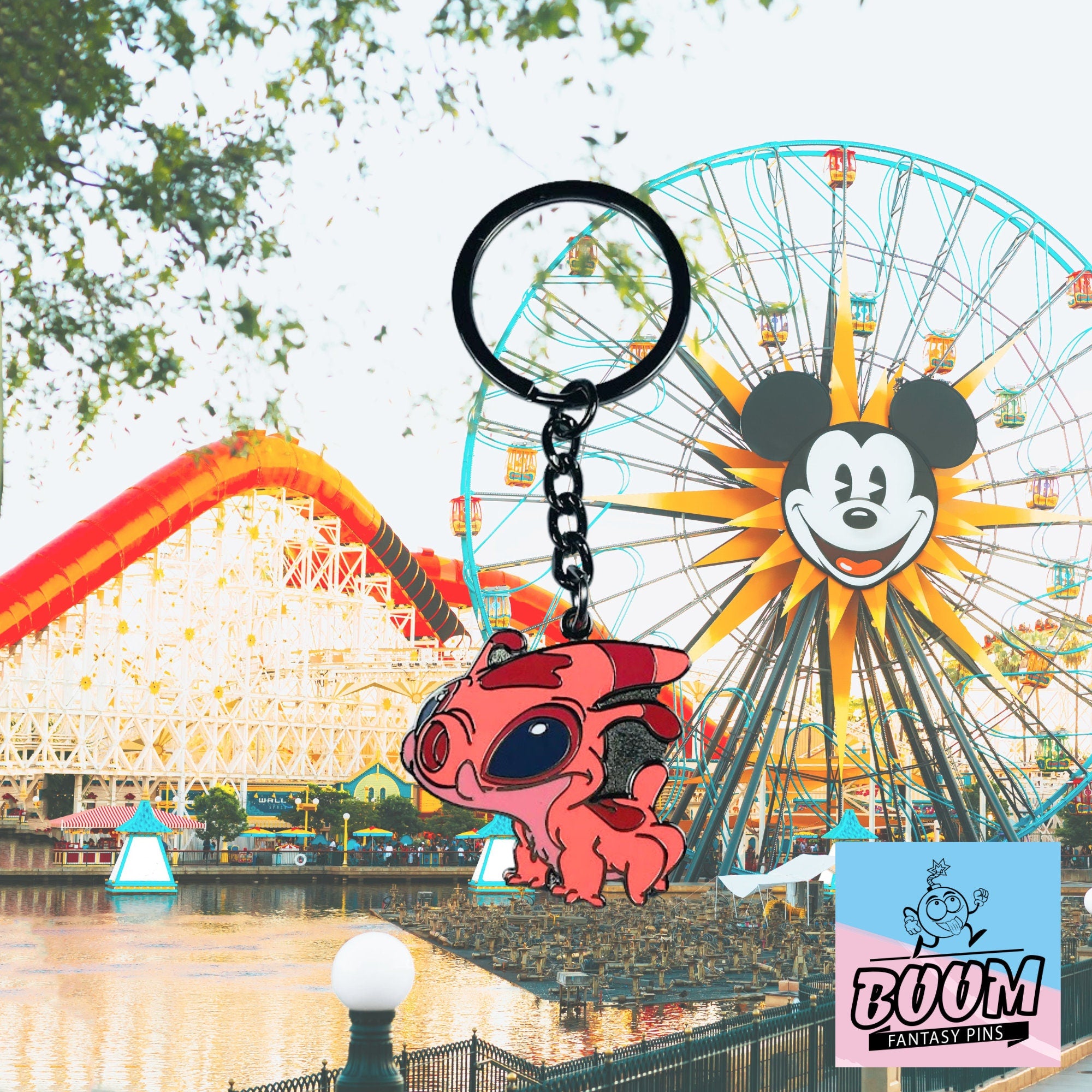 Llavero – Experimento 619 Splodyhead de Lilo y Stitch – Disney Fantasy