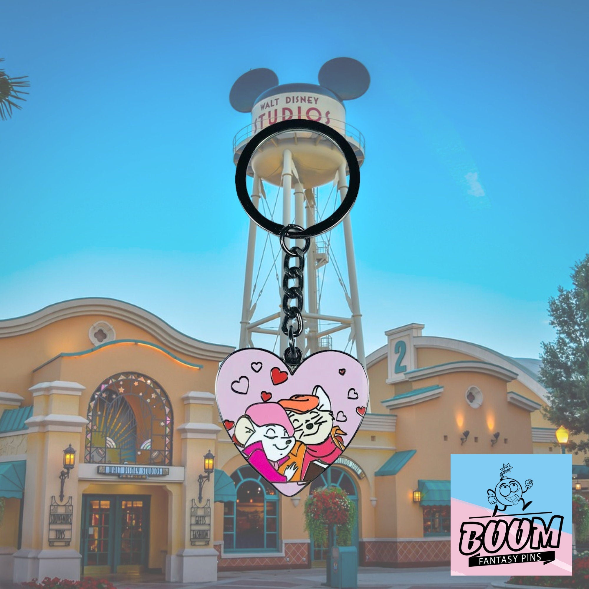 Porte-clés – Bernard des Aventures de Bernard et Bianca – Disney Fantasy