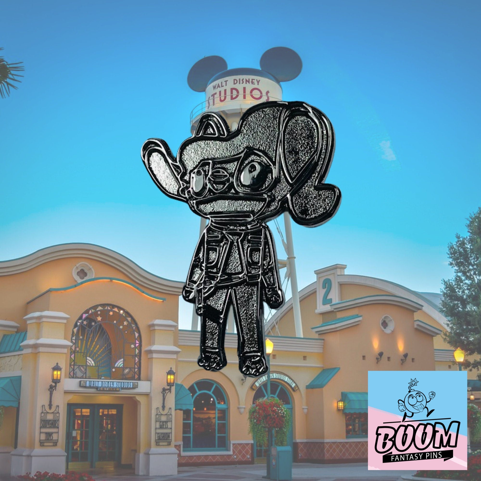 Pin's – Angel déguisé en Han Solo de Lilo &amp; Stitch – Disney Fantasy