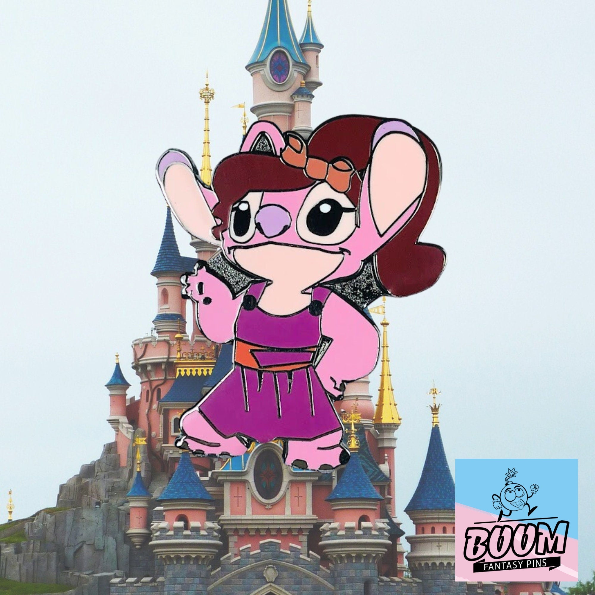 Pin – Angel as Megara from Lilo and Stitch – Disney Fantasy