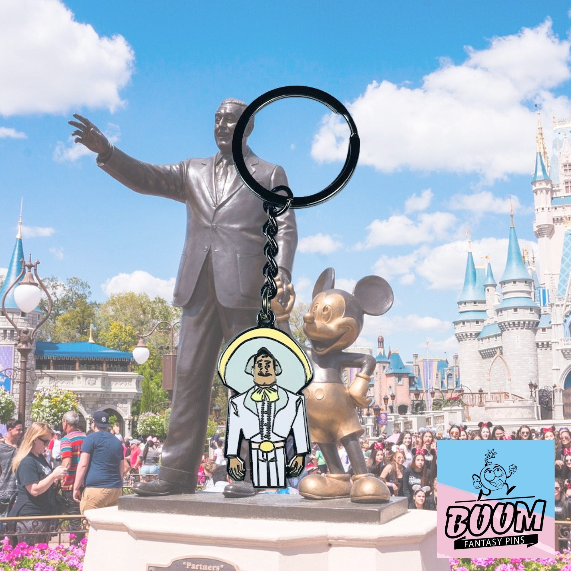 Porte-clés – Ernesto de la Cruz de Coco – Disney Fantasy