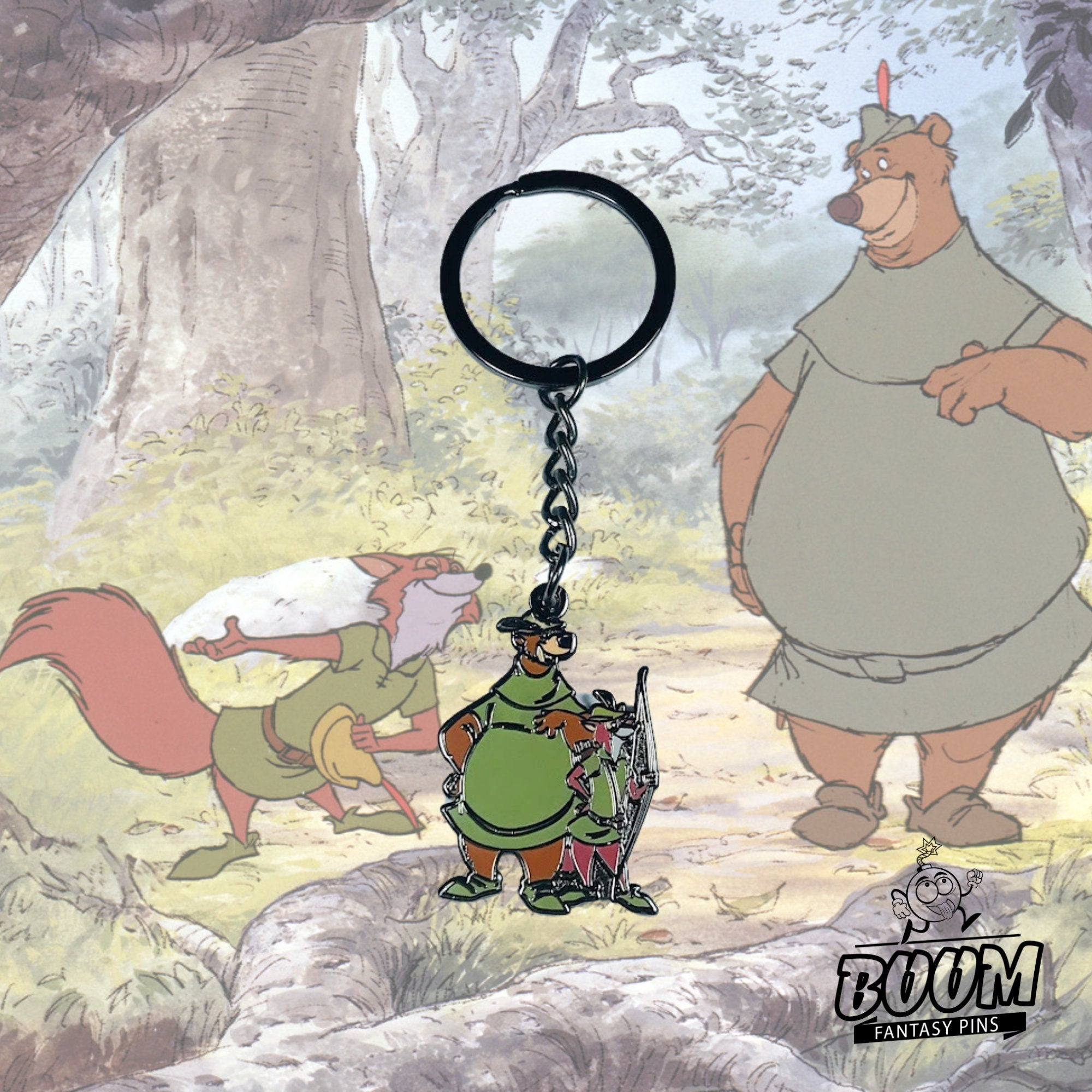 Llavero – El pequeño Juan de Robin Hood – Disney Fantasy