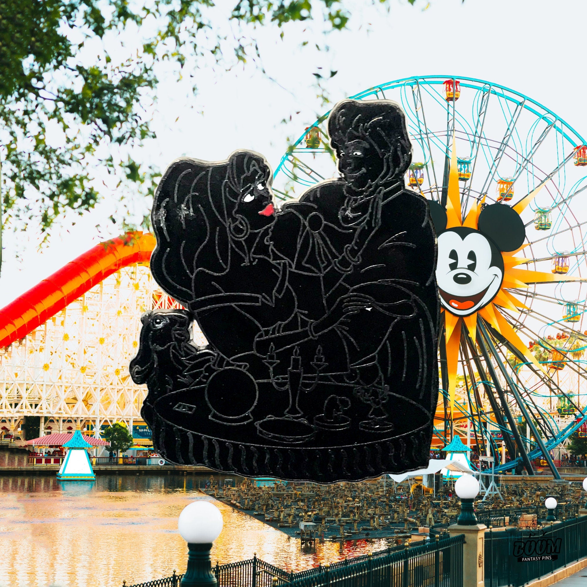 Pin's – Esmeralda et Phoebus du Bossu de Notre-Dame – Disney Fantasy