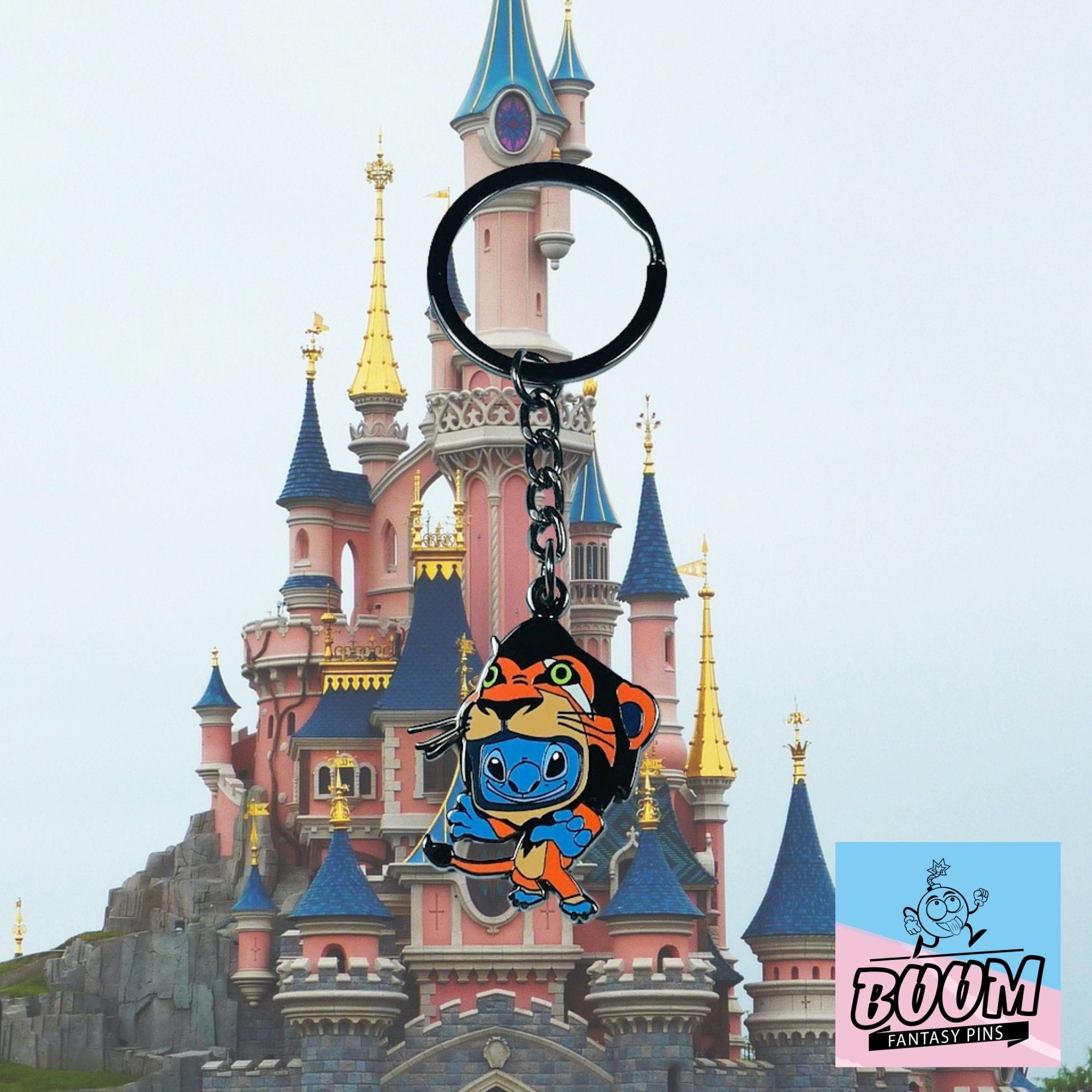 Keychain – Experiment 626 Stitch as Scar from Lilo & Stitch – Disney Fantasy