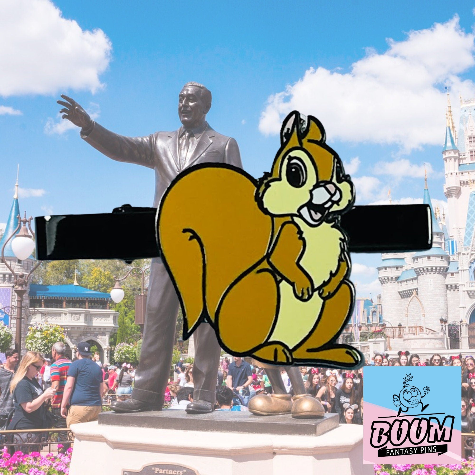 Pince à cravate – Tic et Tac de Bambi – Disney Fantasy