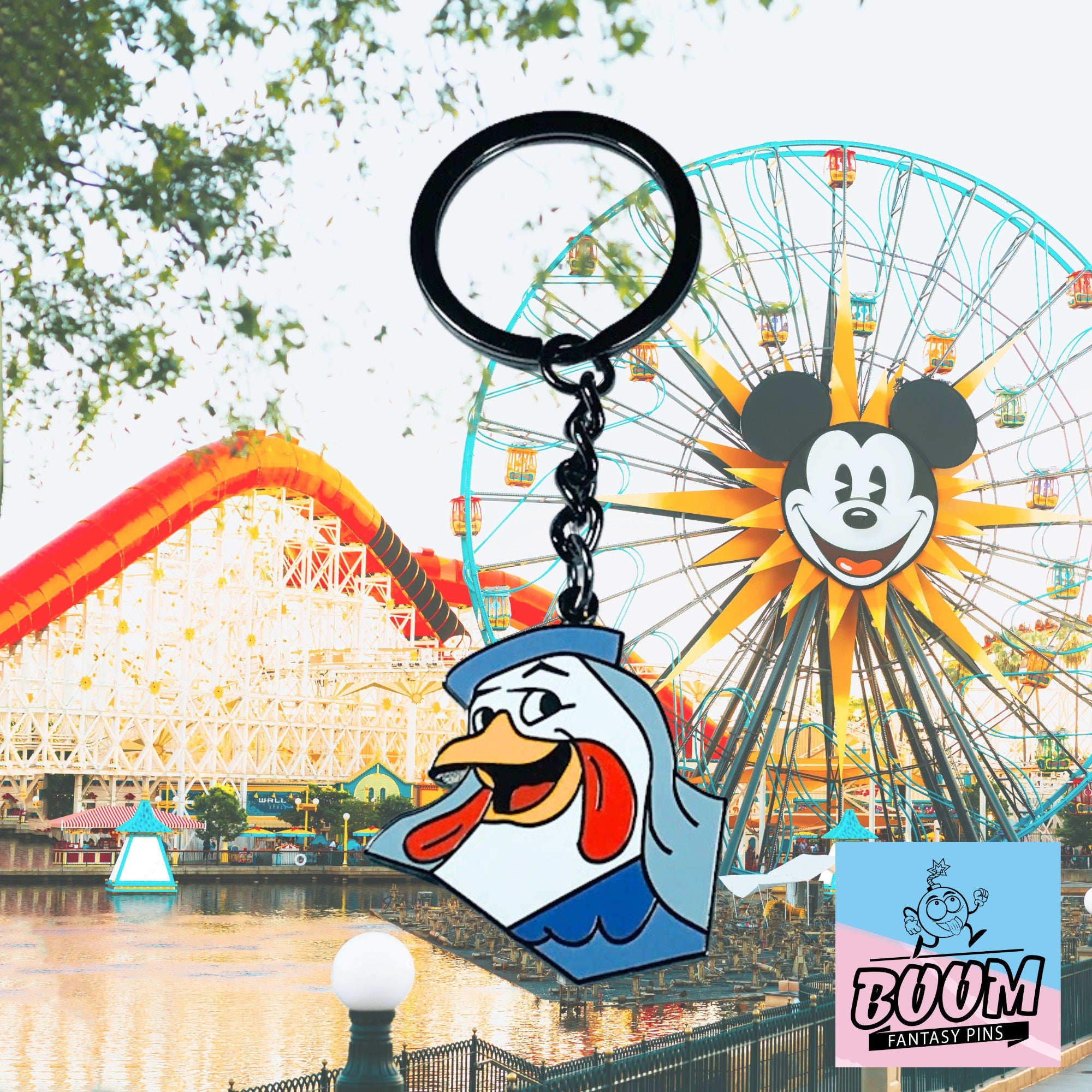 Llavero – Lady Kluck de Robin Hood – Disney Fantasy